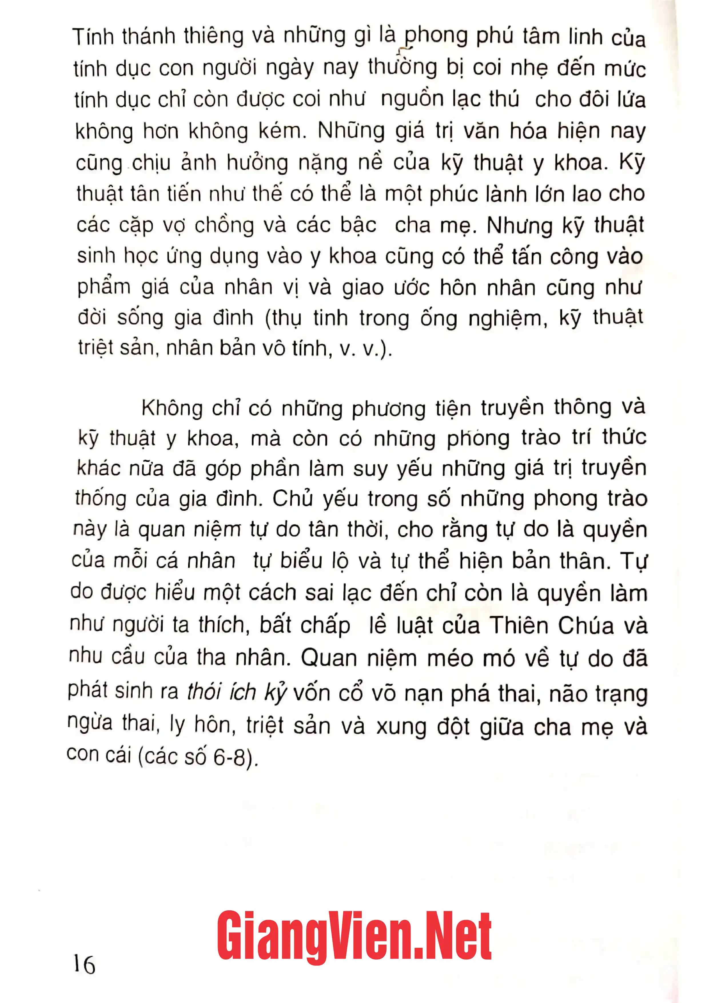 Nội dung mục lục và hình ảnh sách Hướng dẫn và học hỏi Tông huấn Familiaris Consortio - Trang 7