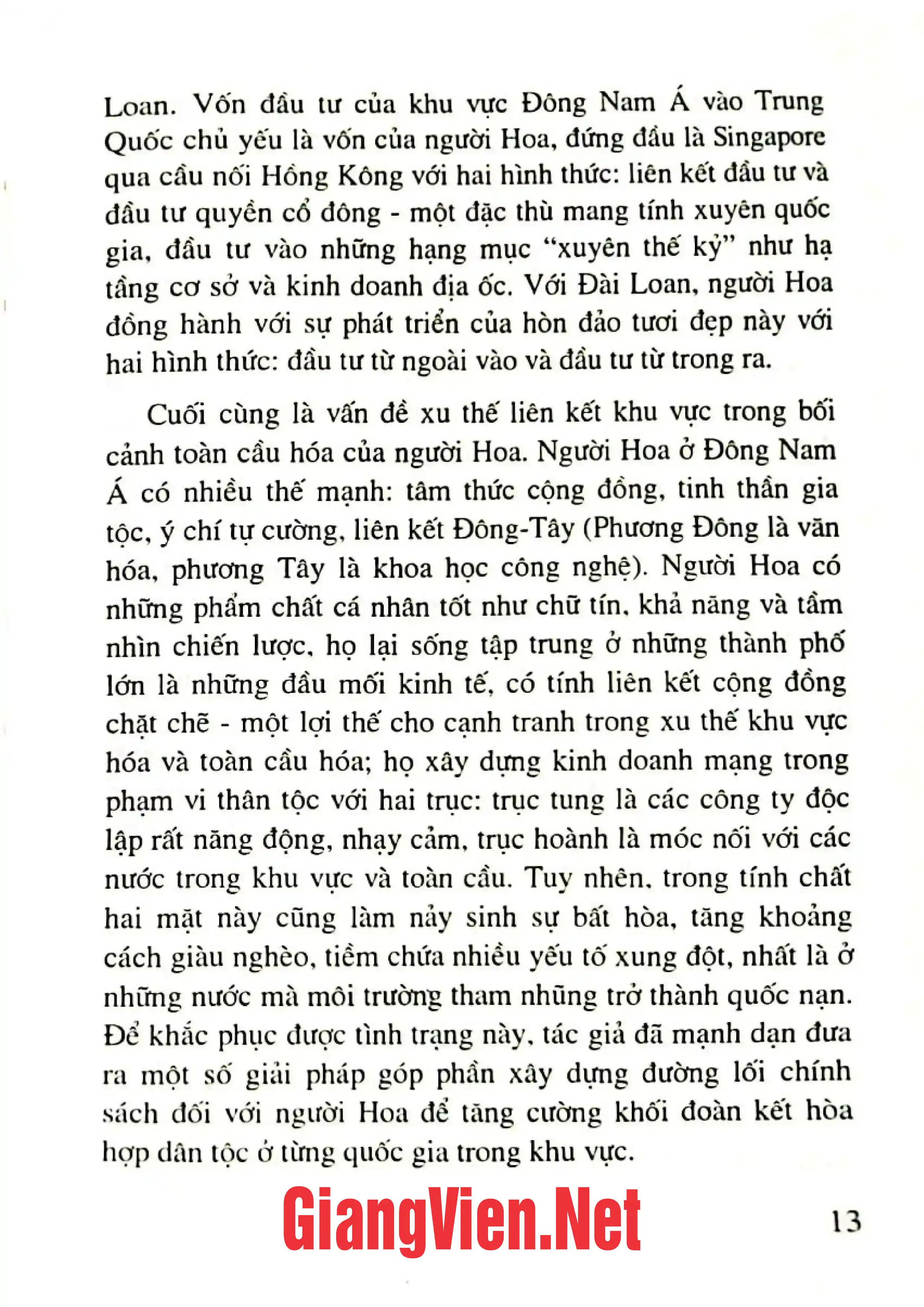 Nội dung mục lục và hình ảnh sách Người Hoa Việt Nam và Đông Nam á. Hình ảnh hôm qua và vị thế hôm nay - Trang 7