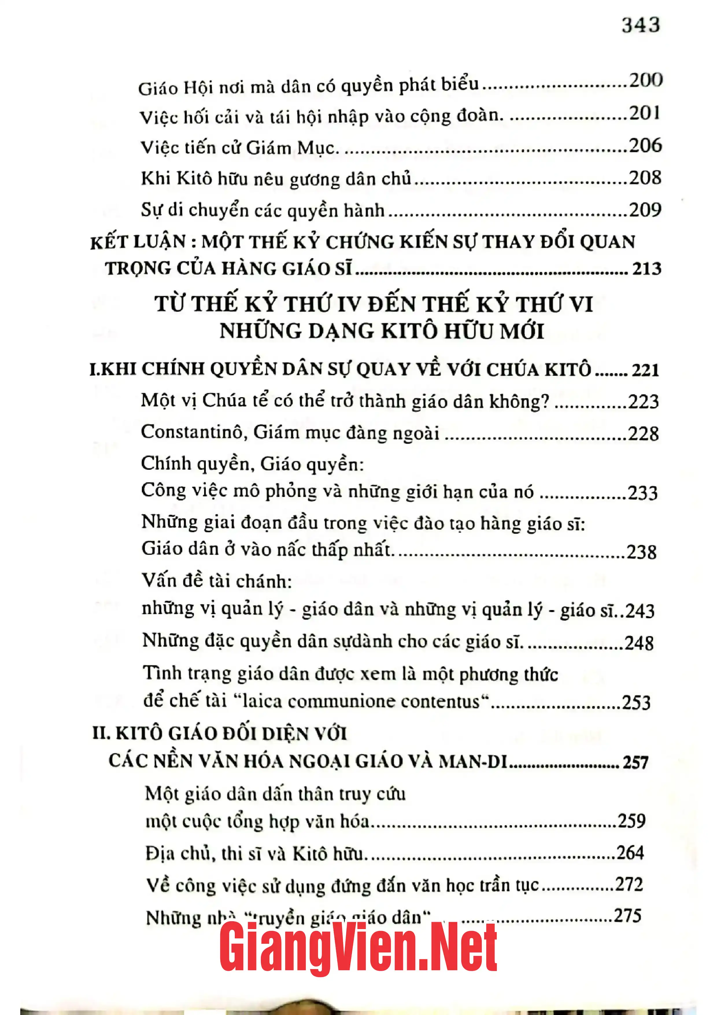 Ảnh minh họa nội dung cuốn sách: Giáo dân trong những thế kỷ đầu của giáo hội
