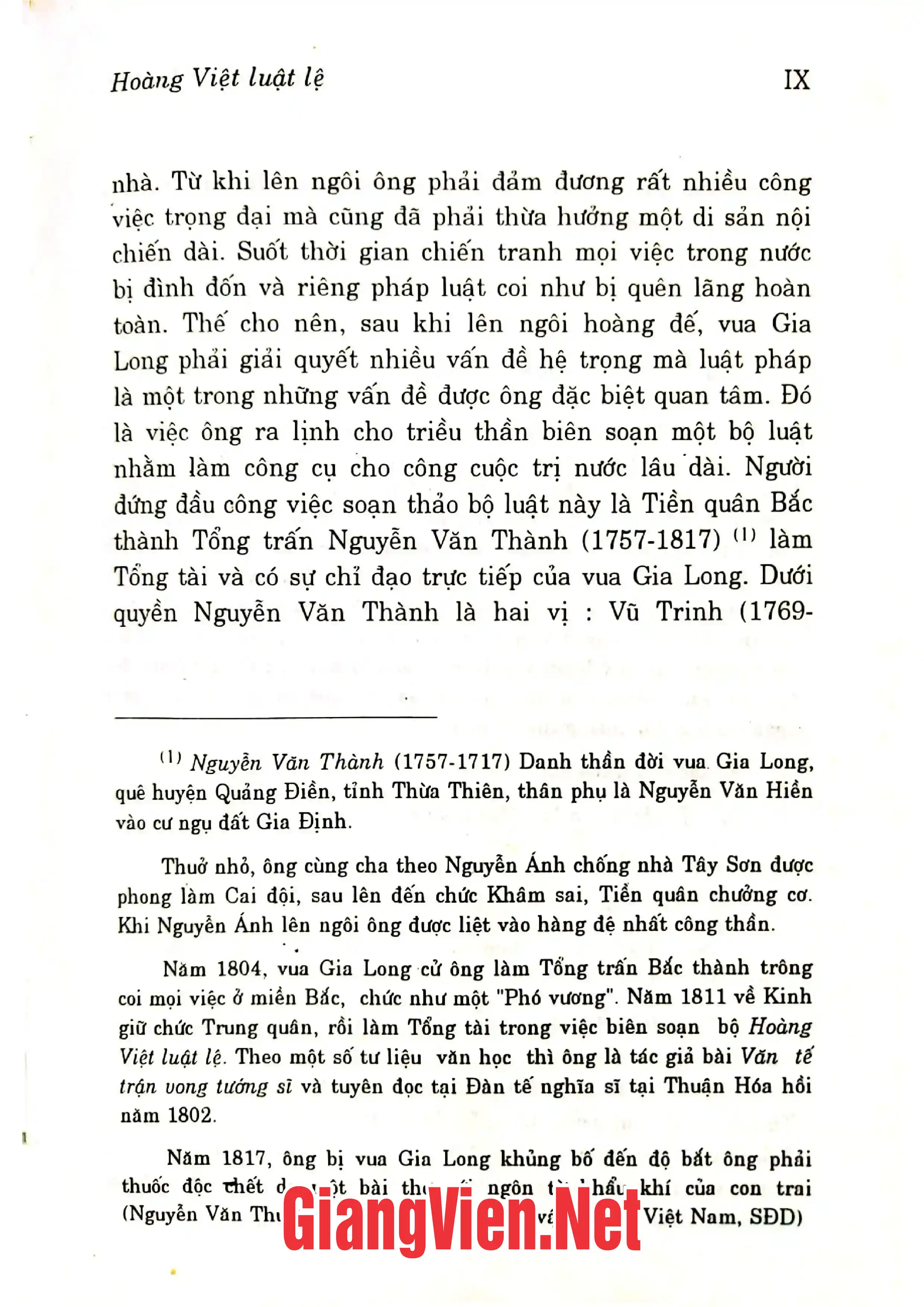 Mục lục chi tiết trang 3 sách Hoàng Việt luật lệ luật Gia Long, tập 1