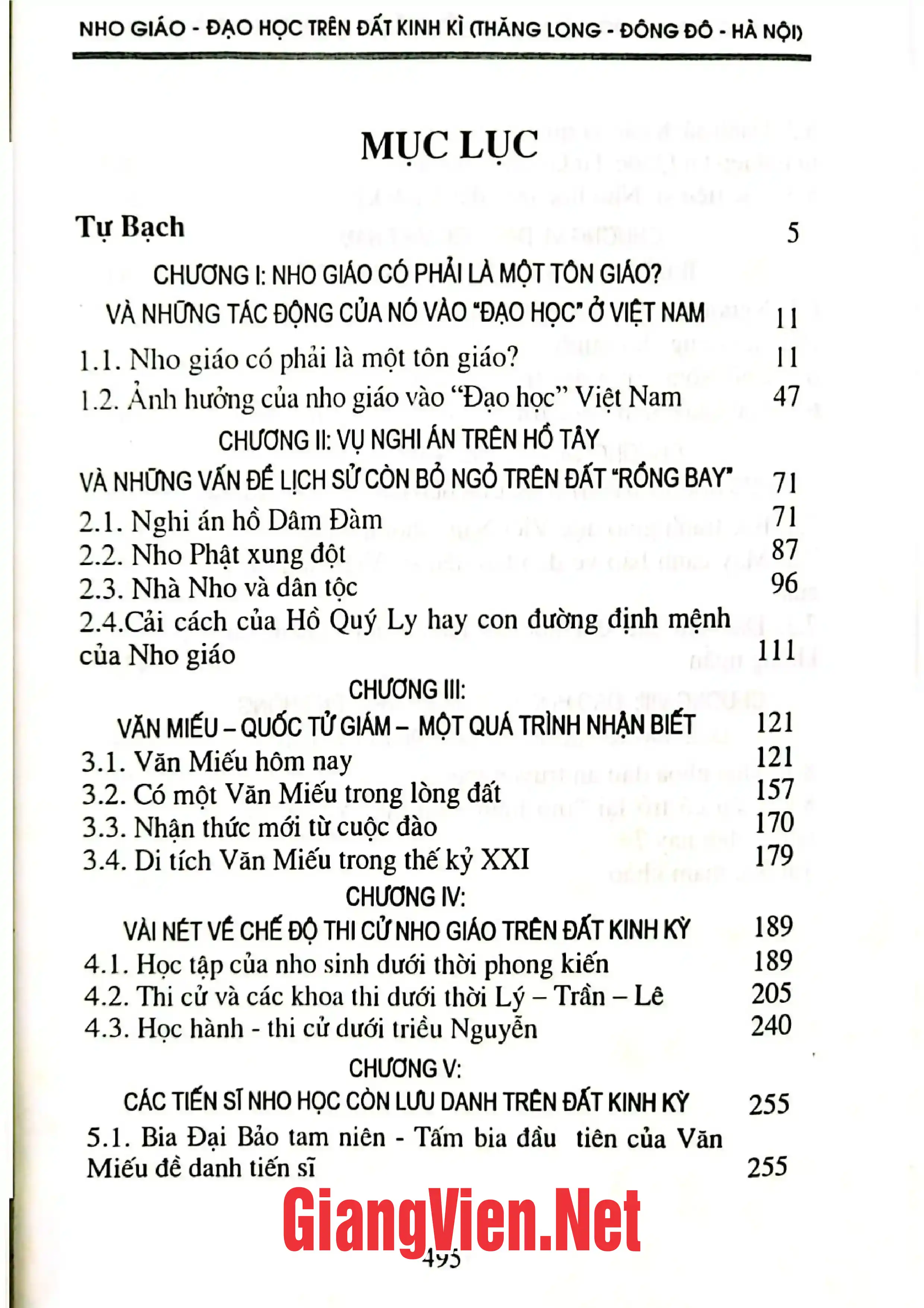 Trang bìa chính thức sách Nho giáo đạo học trên đất kinh kỳ Thăng Long - Đông Đô - Hà Nội