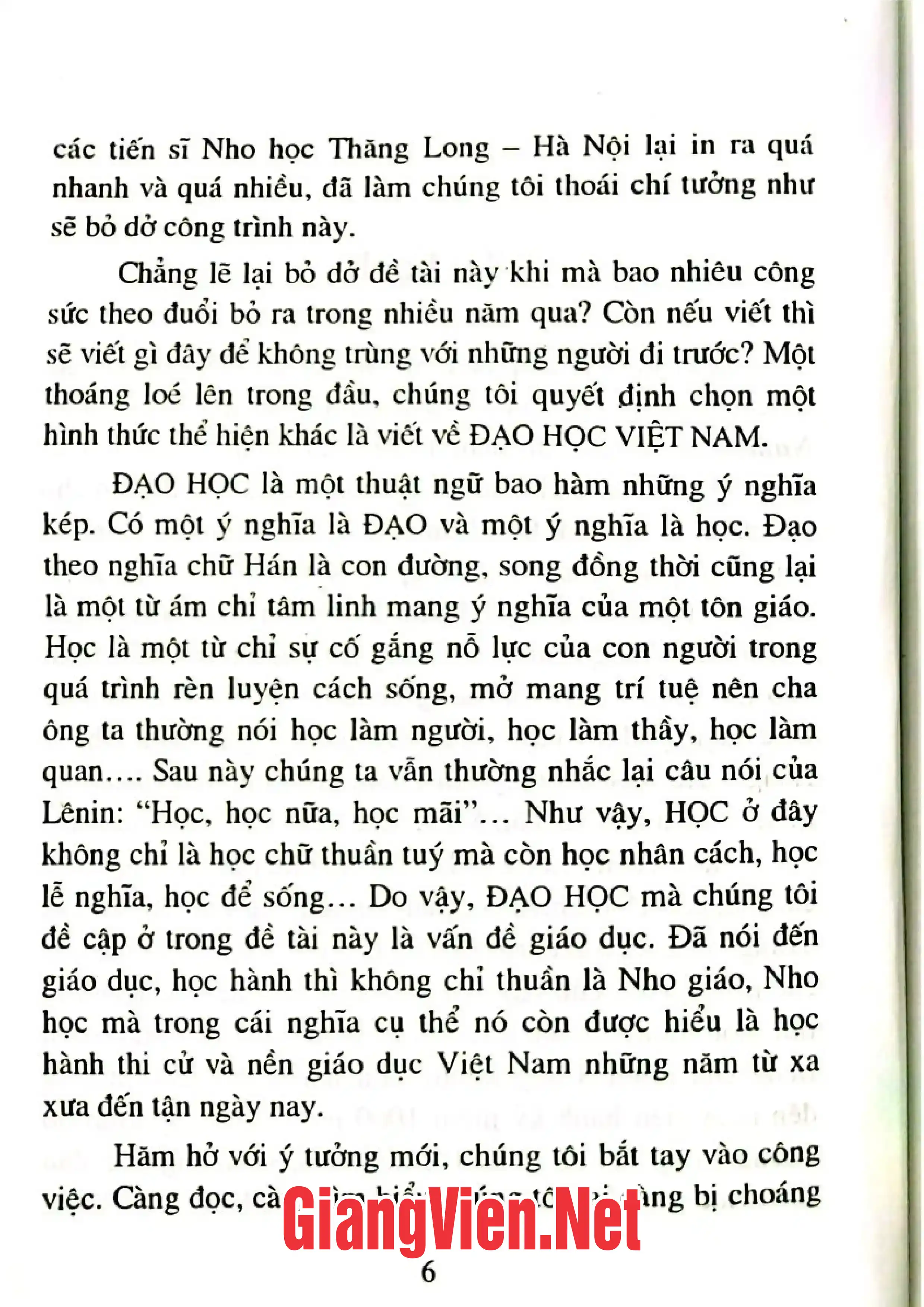 Mục lục chi tiết trang 3 sách Nho giáo đạo học trên đất kinh kỳ Thăng Long - Đông Đô - Hà Nội
