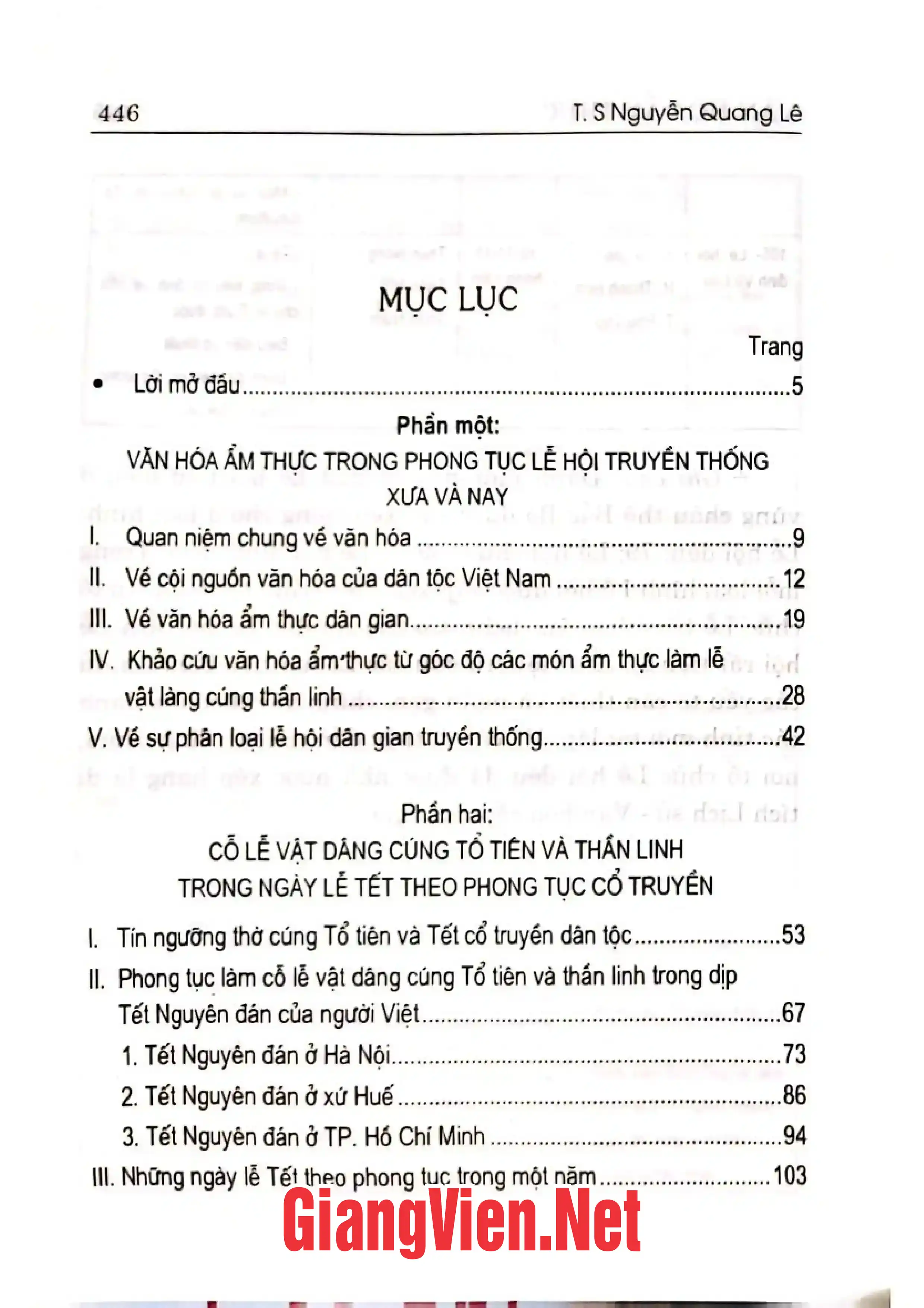 Trang bìa chính thức sách Văn hóa ẩm thực trong lễ hội truyền thống Việt Nam