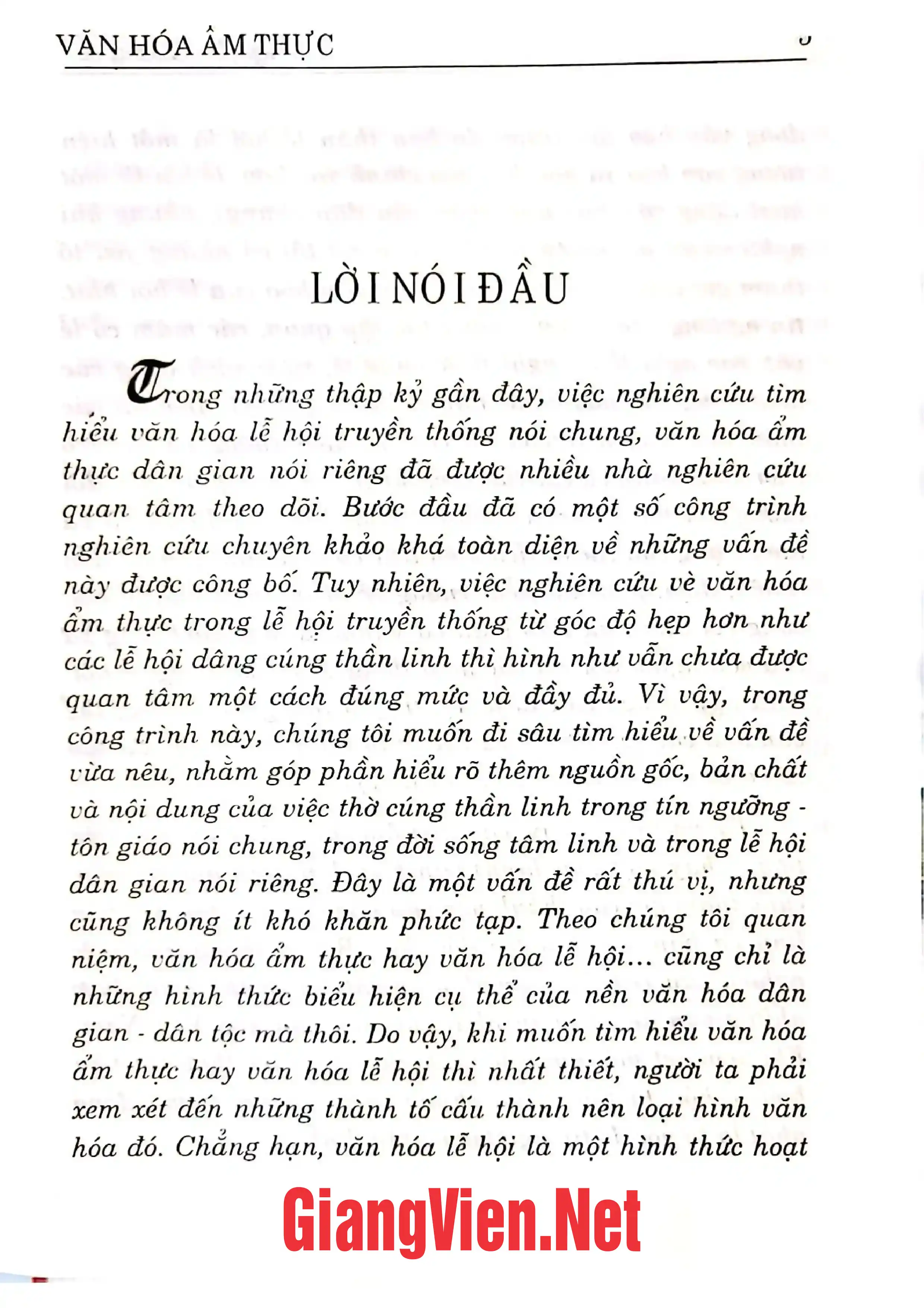 Mục lục chi tiết trang 2 sách Văn hóa ẩm thực trong lễ hội truyền thống Việt Nam