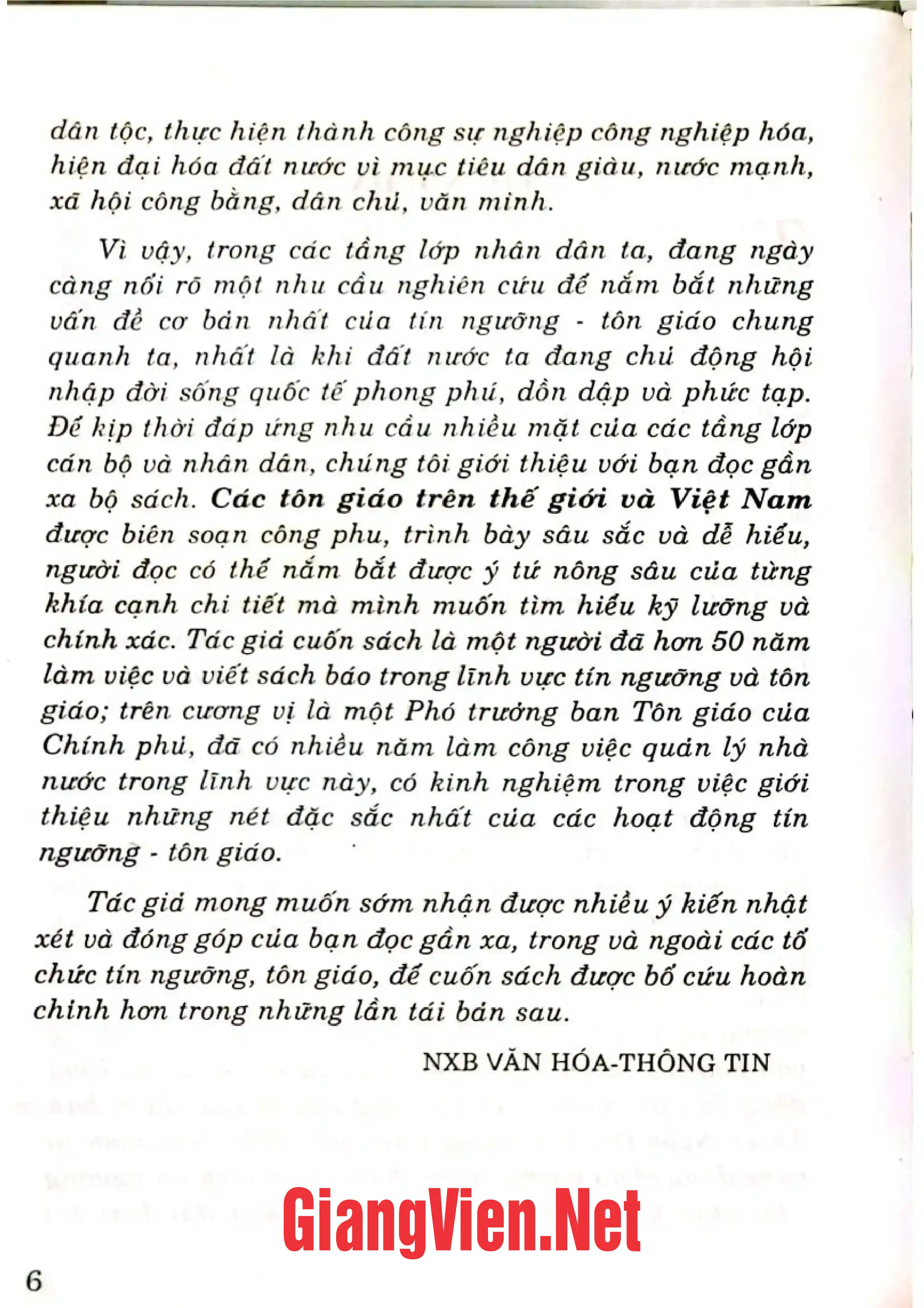Ảnh minh họa nội dung cuốn sách: Các tôn giáo trên thế giới và Việt Nam tập I: Phật giáo, Nho giáo, Đạo giáo