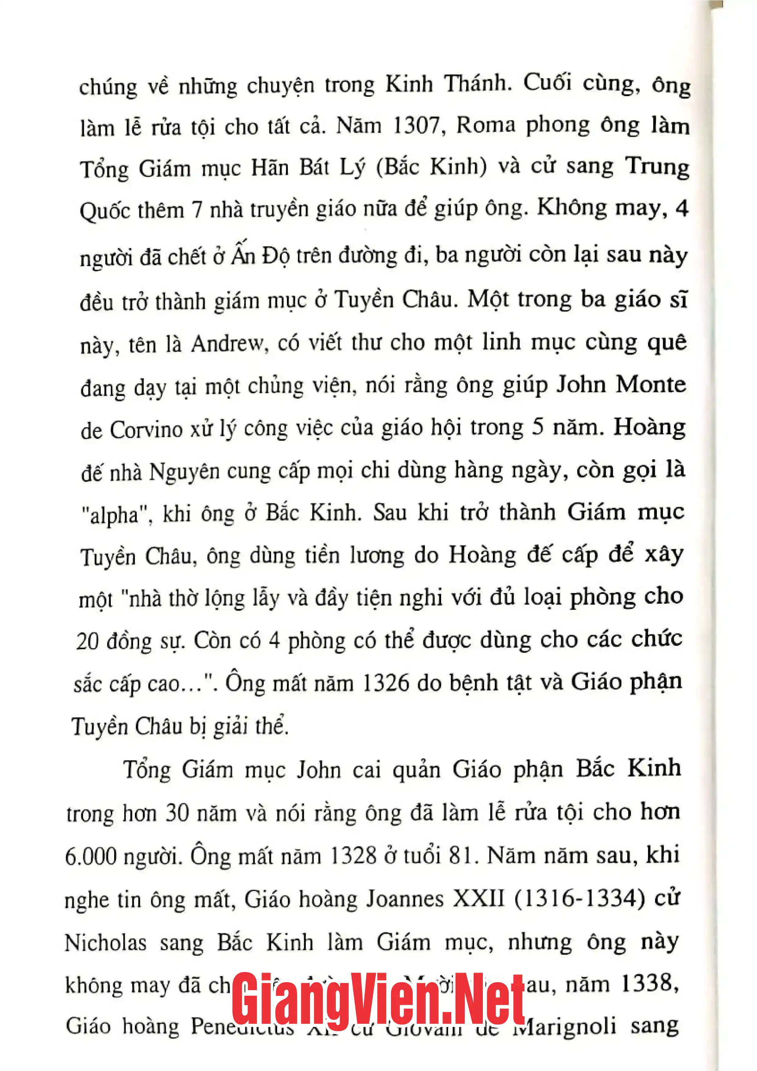 Ảnh minh họa nội dung cuốn sách: Giáo hội Công giáo Trung Quốc