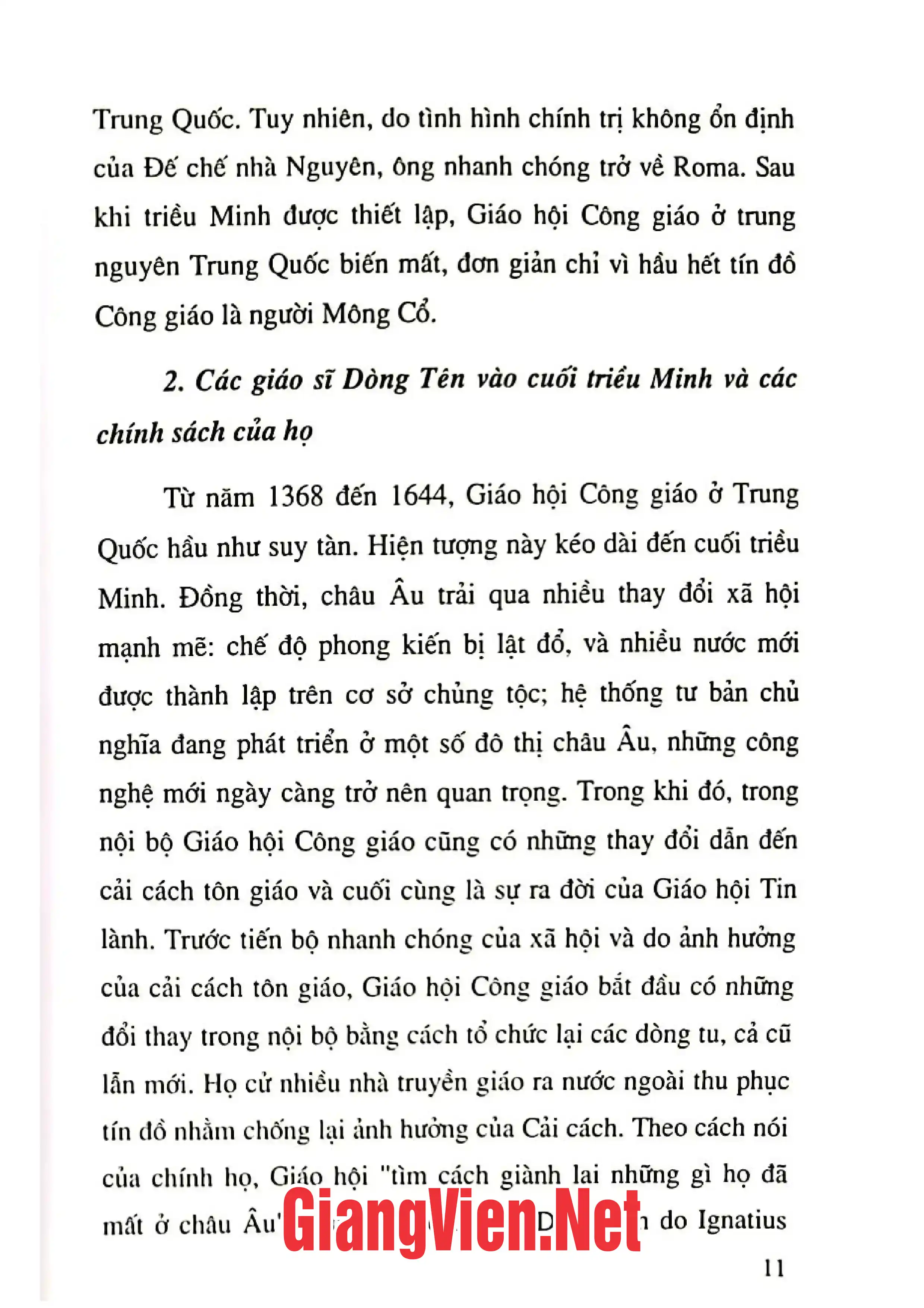 Ảnh minh họa nội dung cuốn sách: Giáo hội Công giáo Trung Quốc
