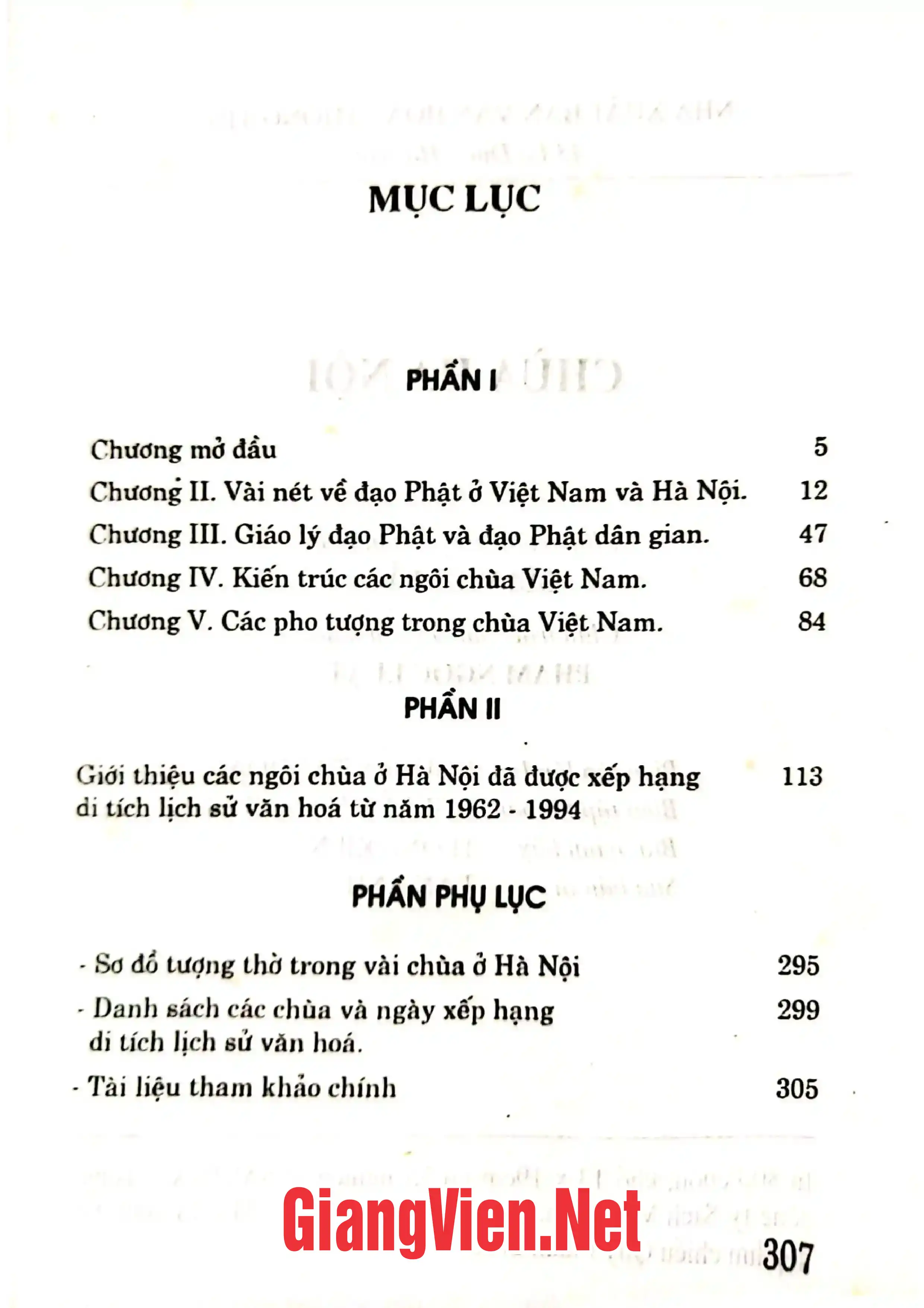 Ảnh minh họa nội dung cuốn sách: Chùa Hà Nội