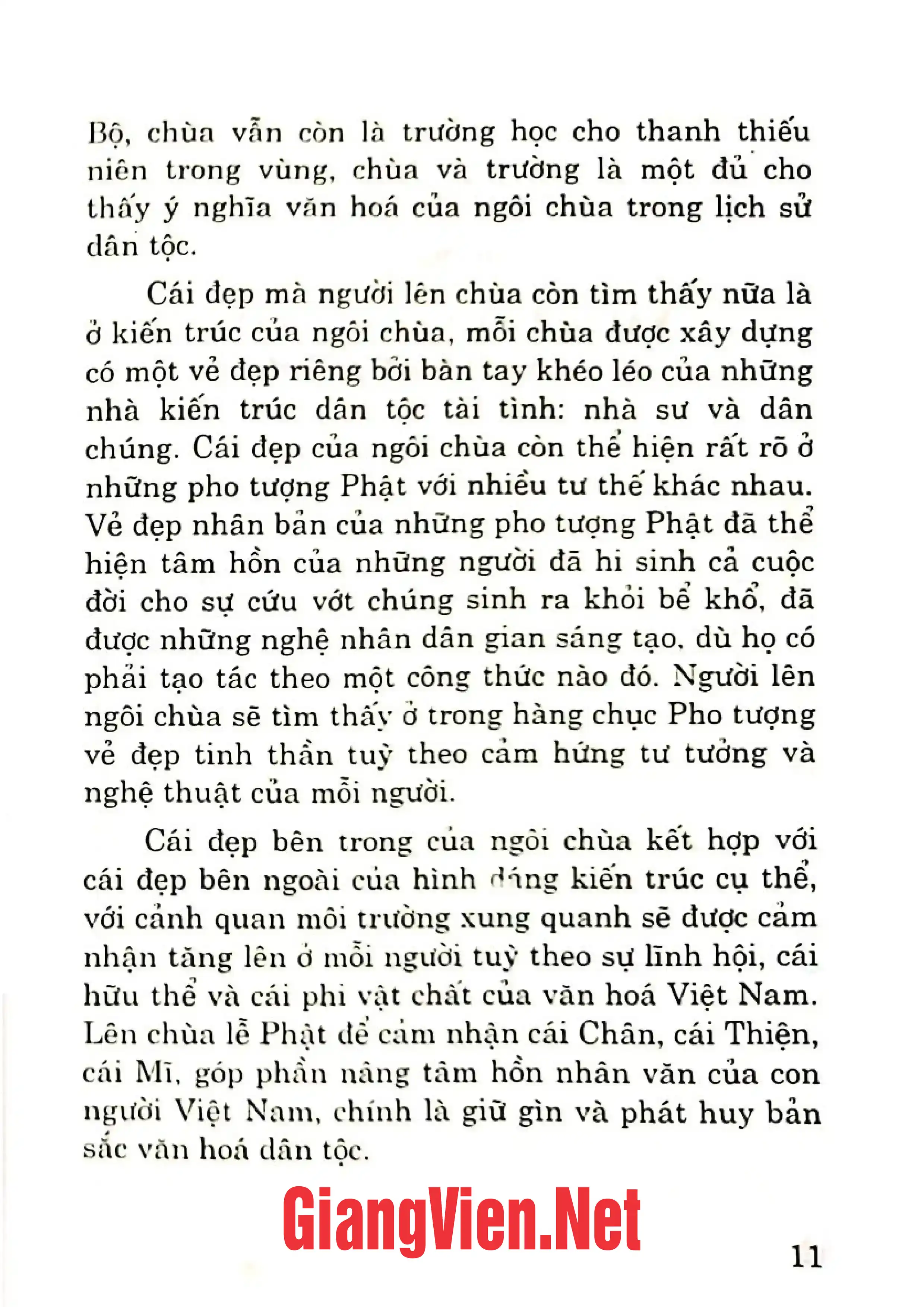 Ảnh minh họa nội dung cuốn sách: Chùa Hà Nội
