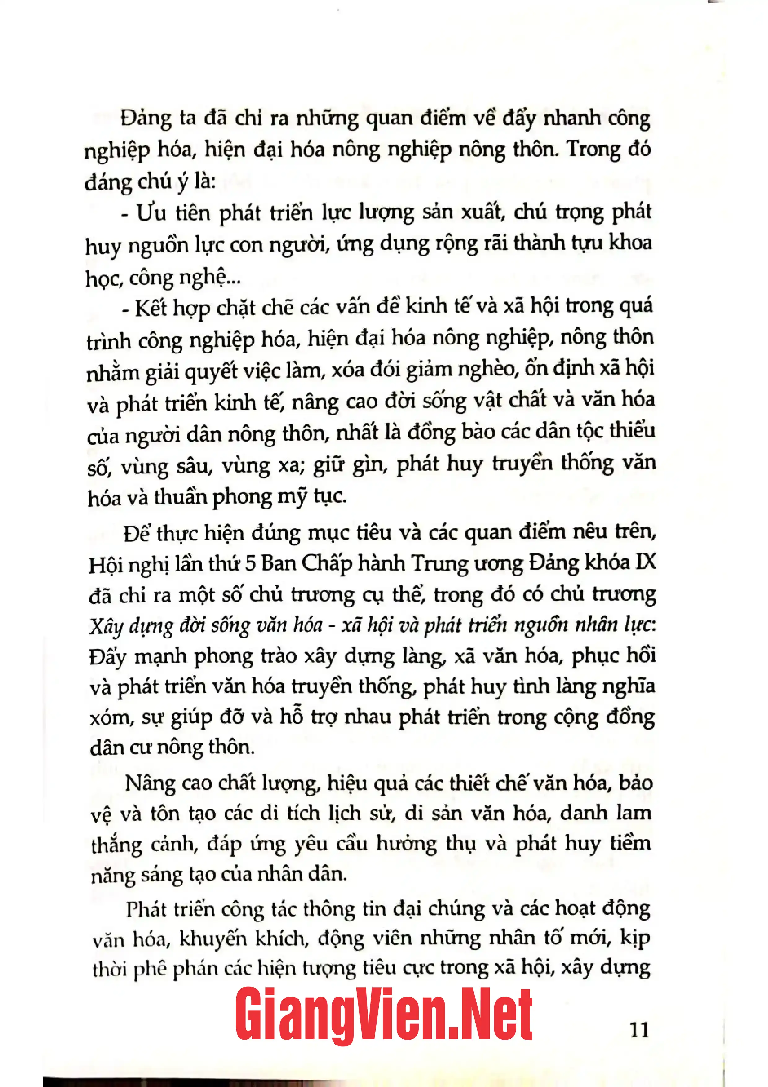 Nội dung mục lục và hình ảnh sách Đời sống văn hóa các dân tộc thiểu số trong qúa trình công nghiệp hóa, hiện đại hóa - Trang 7