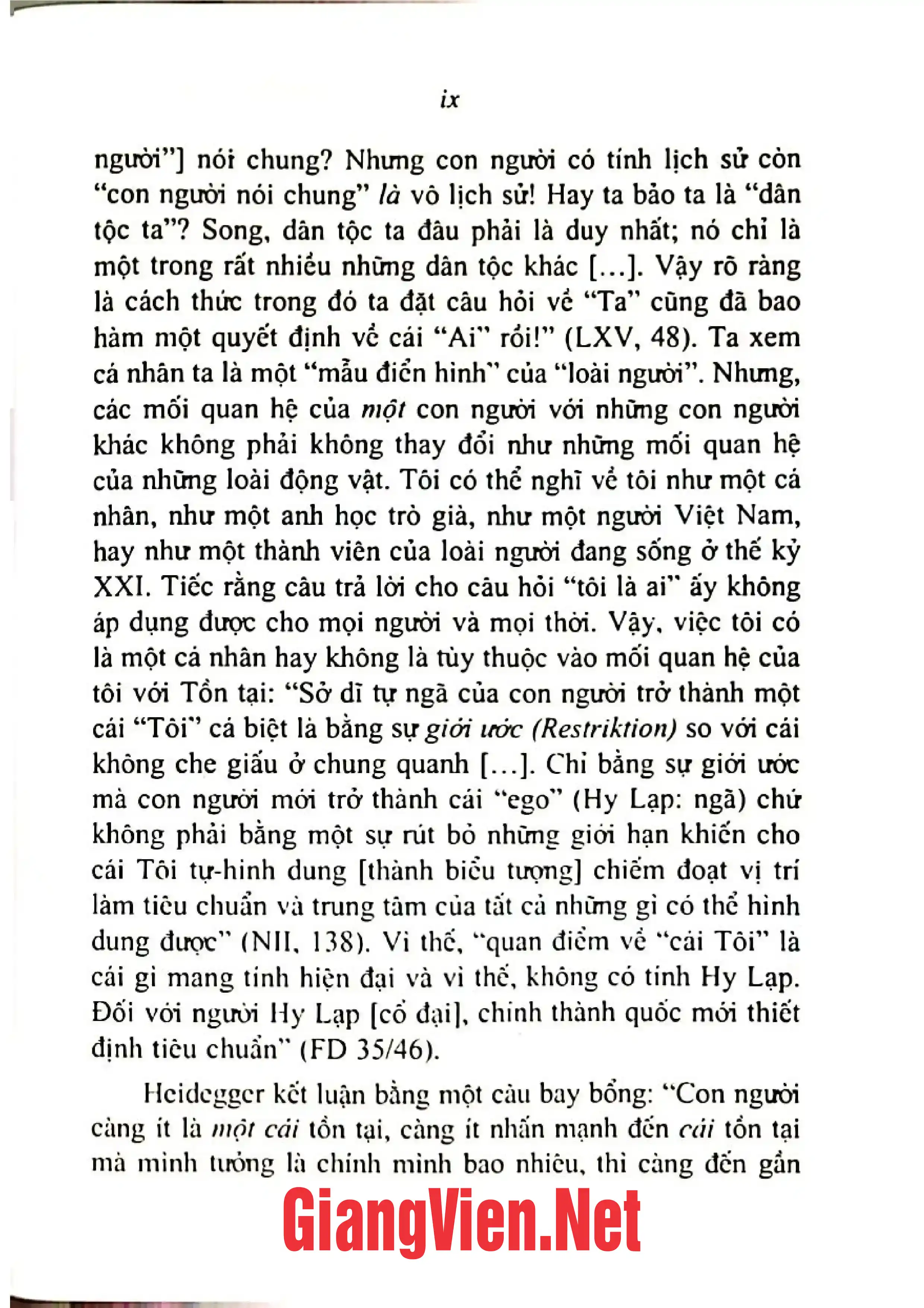 Nội dung mục lục và hình ảnh sách Đâu là căn nguyên tư tưởng hay con đường triết lý tử Kant đến Heidegger - Trang 6