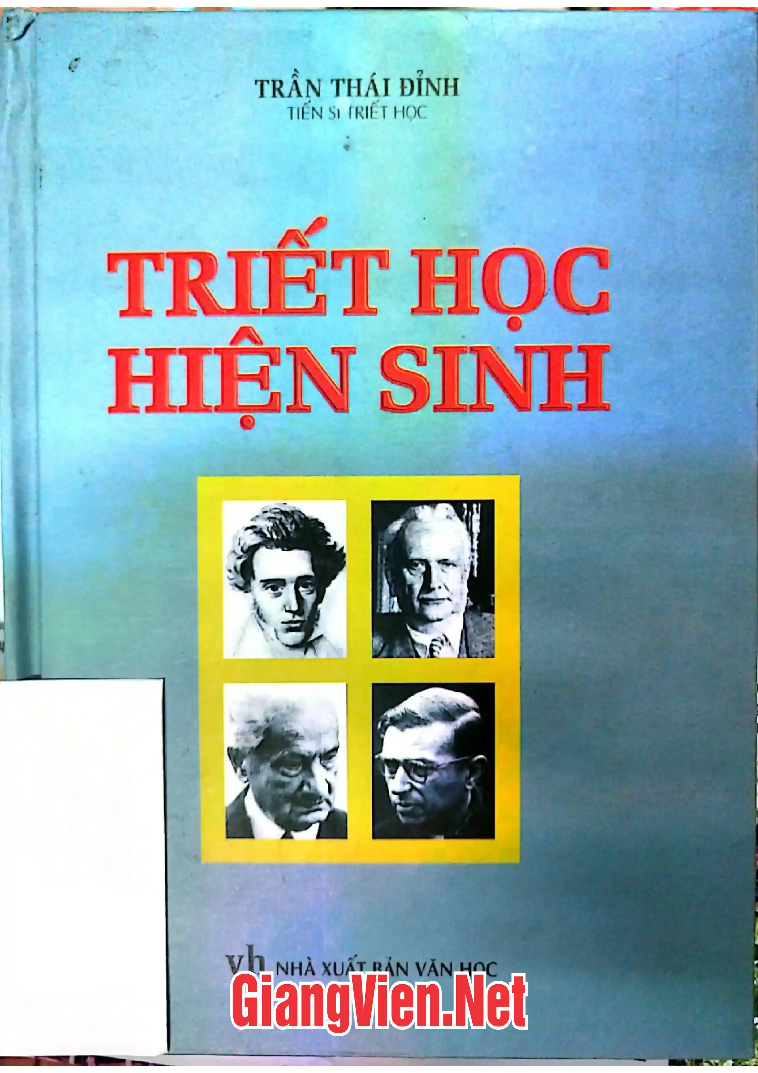 Ảnh bìa của Triết học hiện sinh
