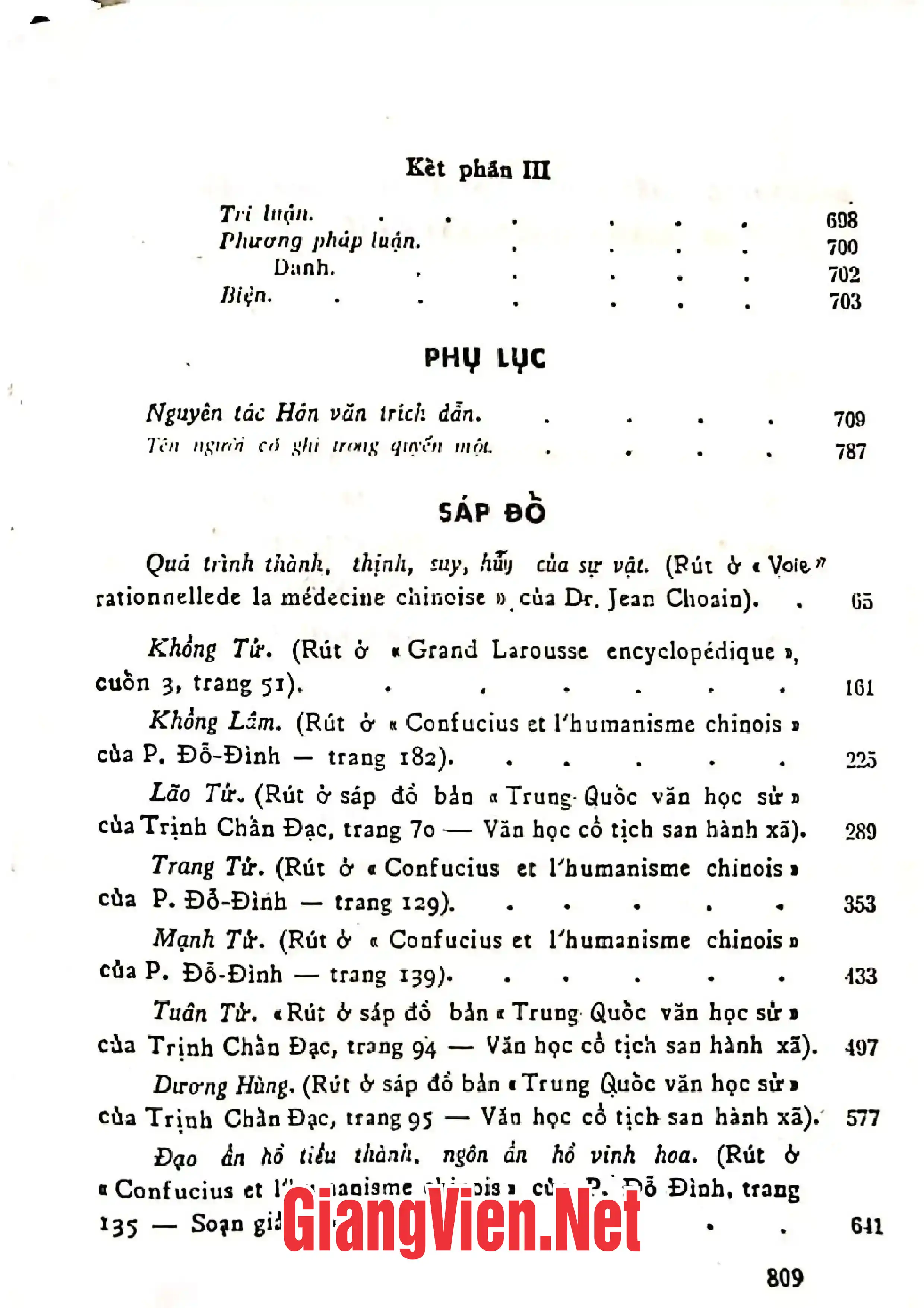 Nội dung mục lục và hình ảnh sách Đại cương triết học Trung Quốc, tập 1 - Trang 8