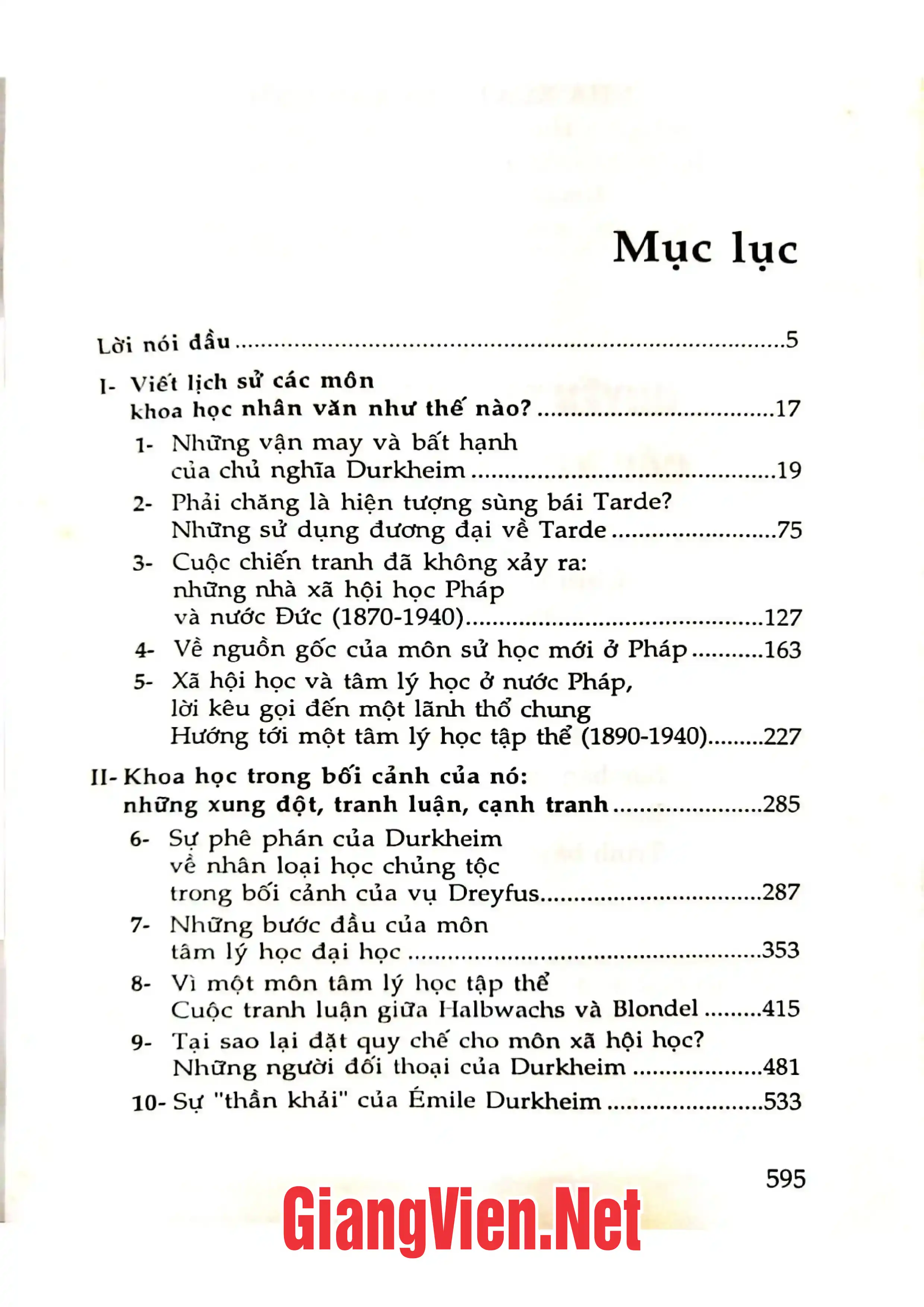 Ảnh minh họa nội dung cuốn sách: Huyền thoại và lịch sử các khoa học nhân văn