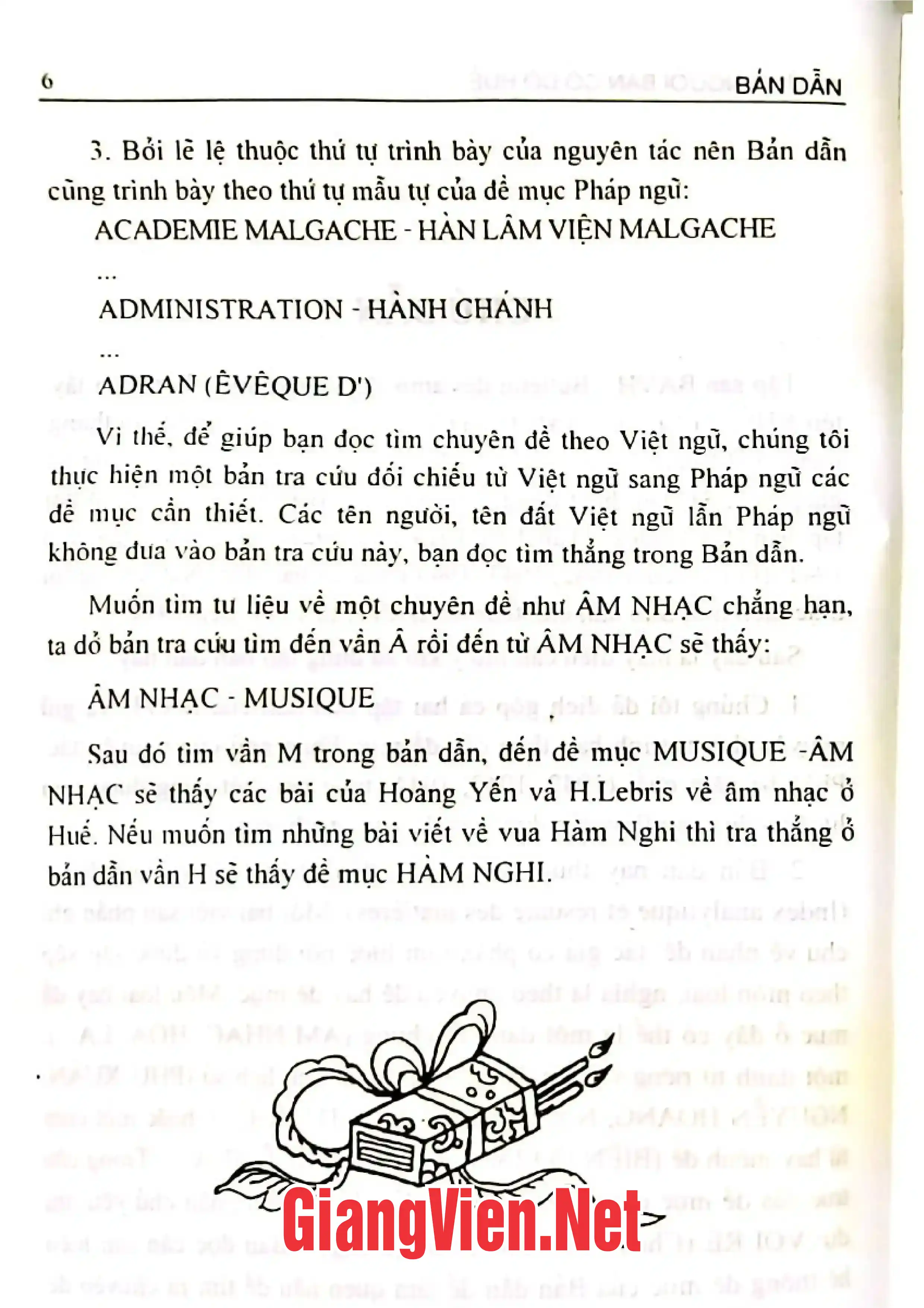 Mục lục chi tiết trang 2 sách Bản dẫn Những người bạn cố đô Huế 1914 - 1941