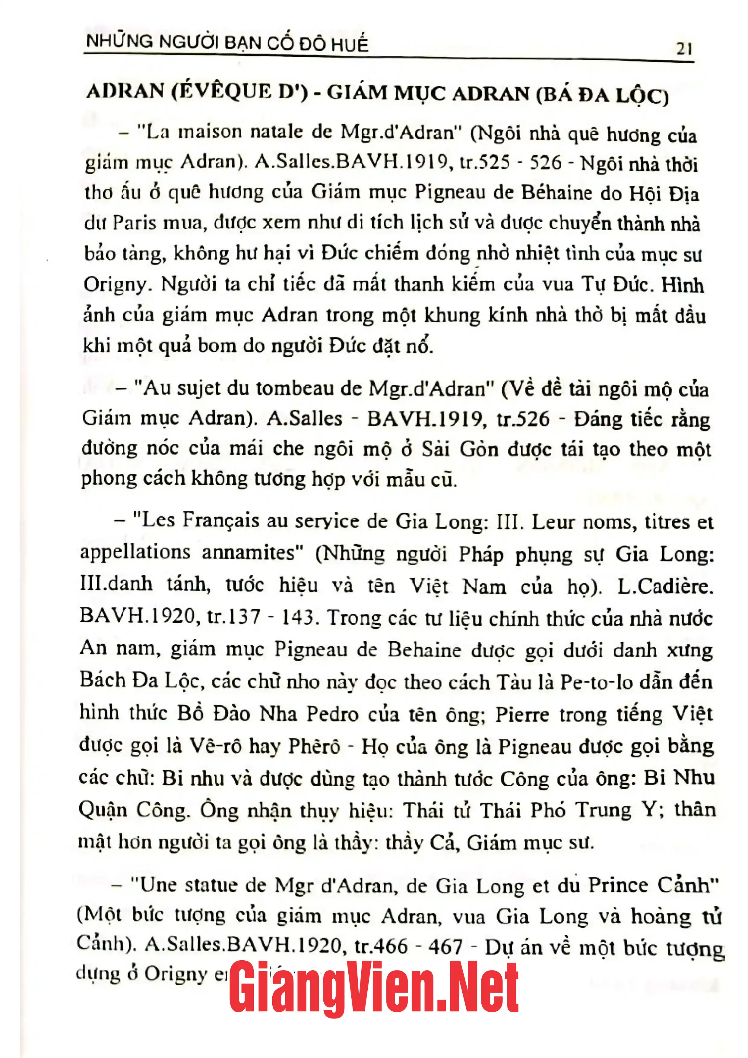 Nội dung mục lục và hình ảnh sách Bản dẫn Những người bạn cố đô Huế 1914 - 1941 - Trang 5