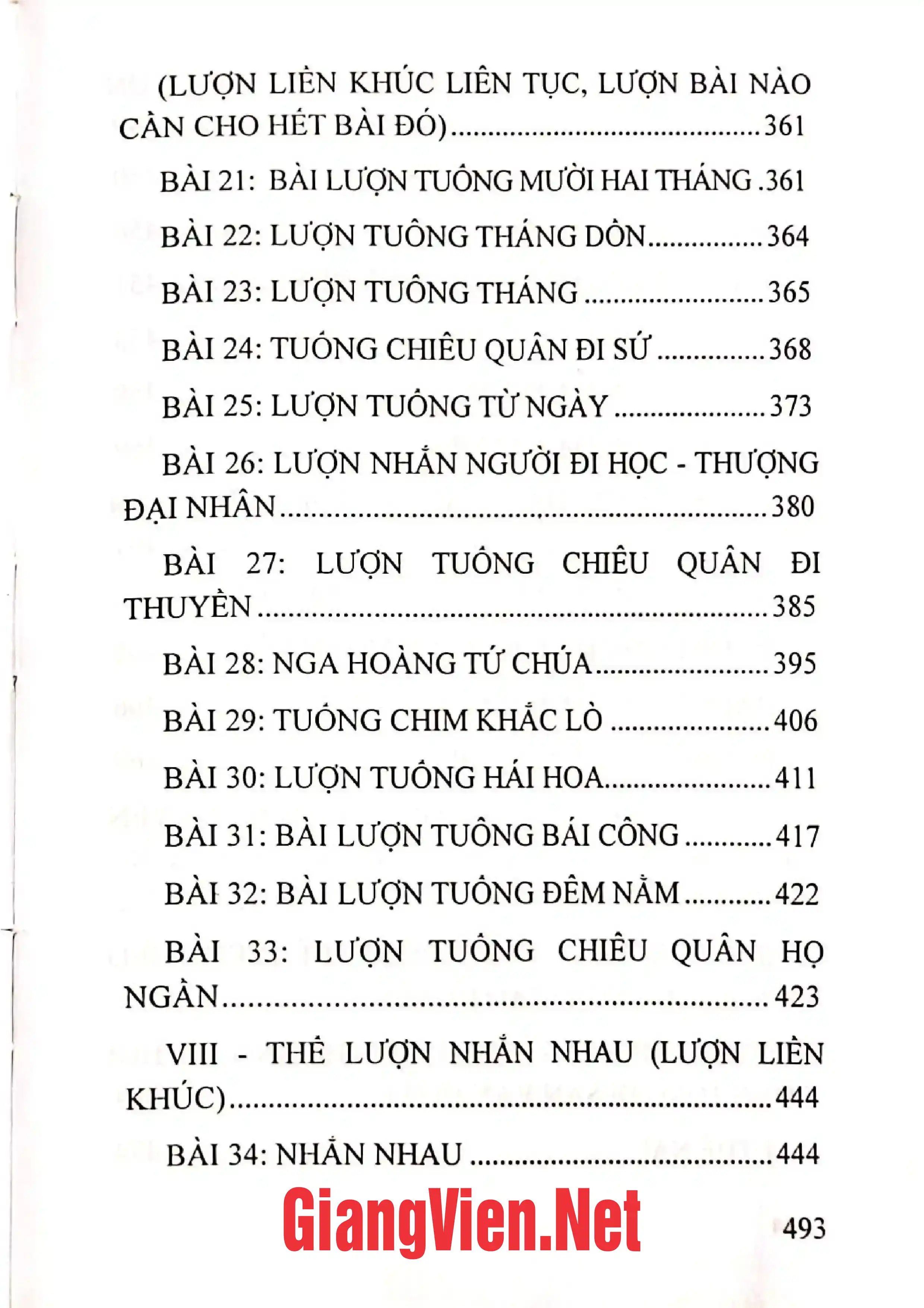 Nội dung mục lục và hình ảnh sách Lượn thương - Lễ hội Lồng tồng Việt Bắc - Trang 6