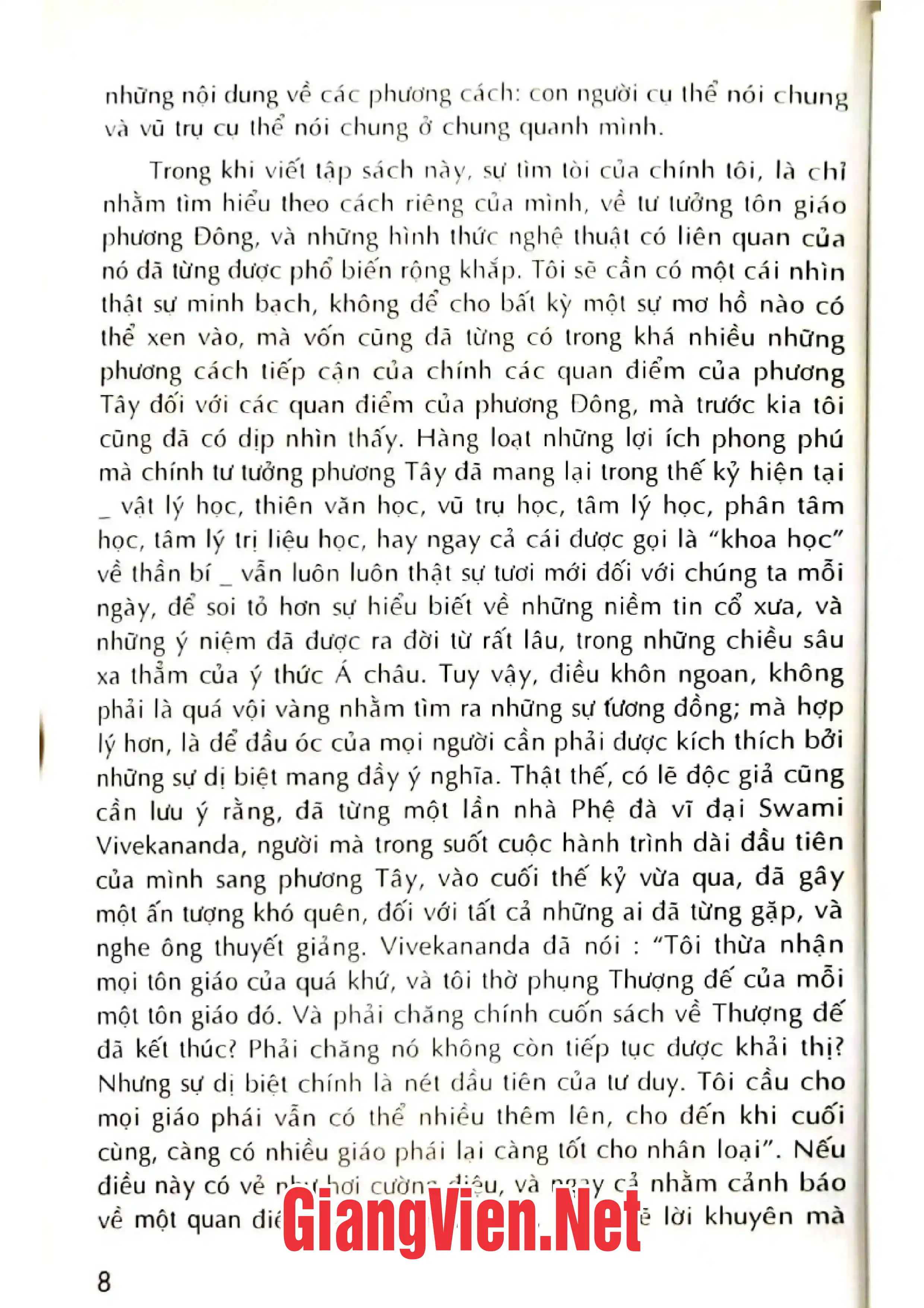 Nội dung trang phụ bản giới thiệu sách Ba con đường minh triết á châu