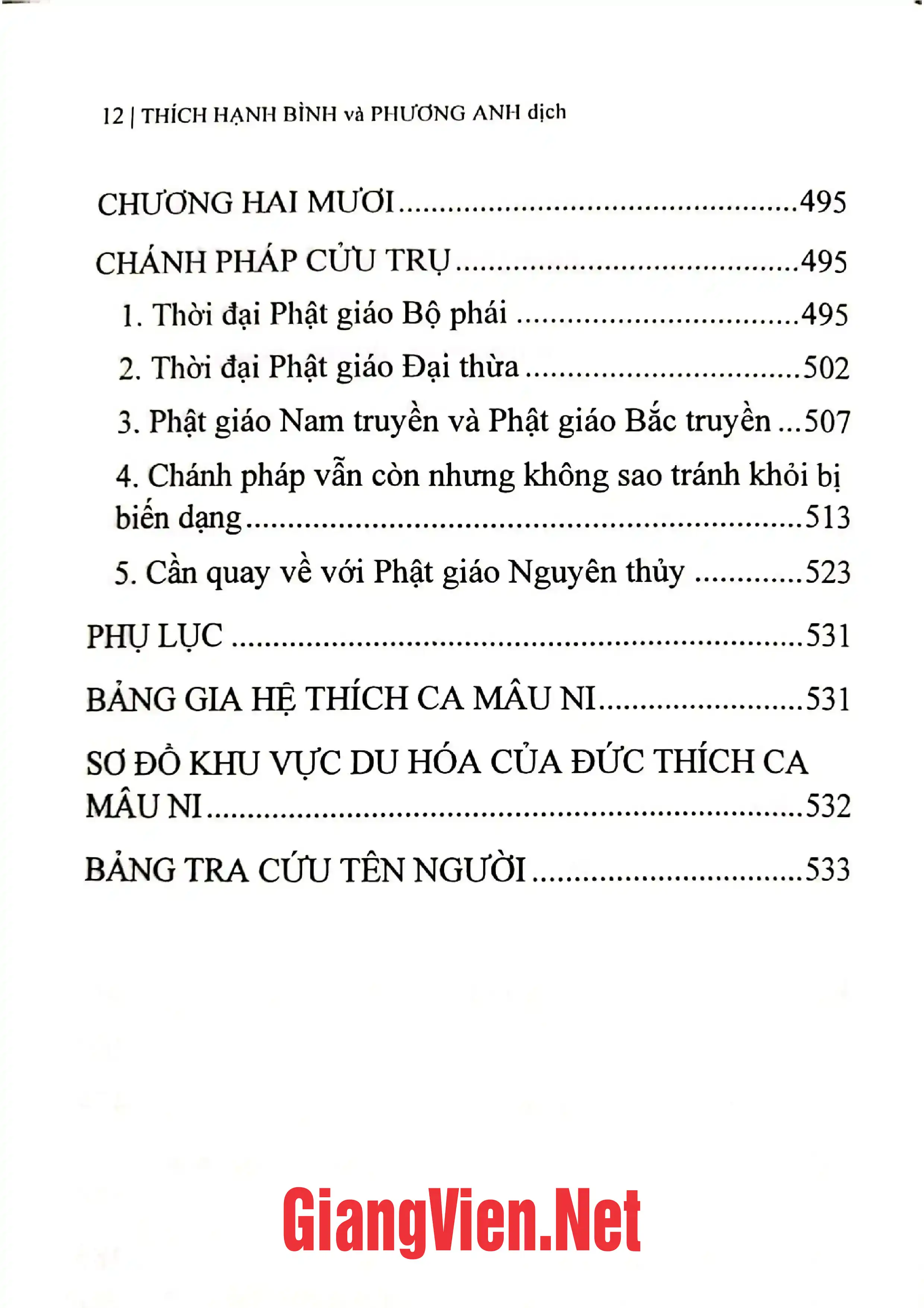 Nội dung mục lục và hình ảnh sách Triết học Phật giáo Hoa Nghiêm Tông - Trang 7