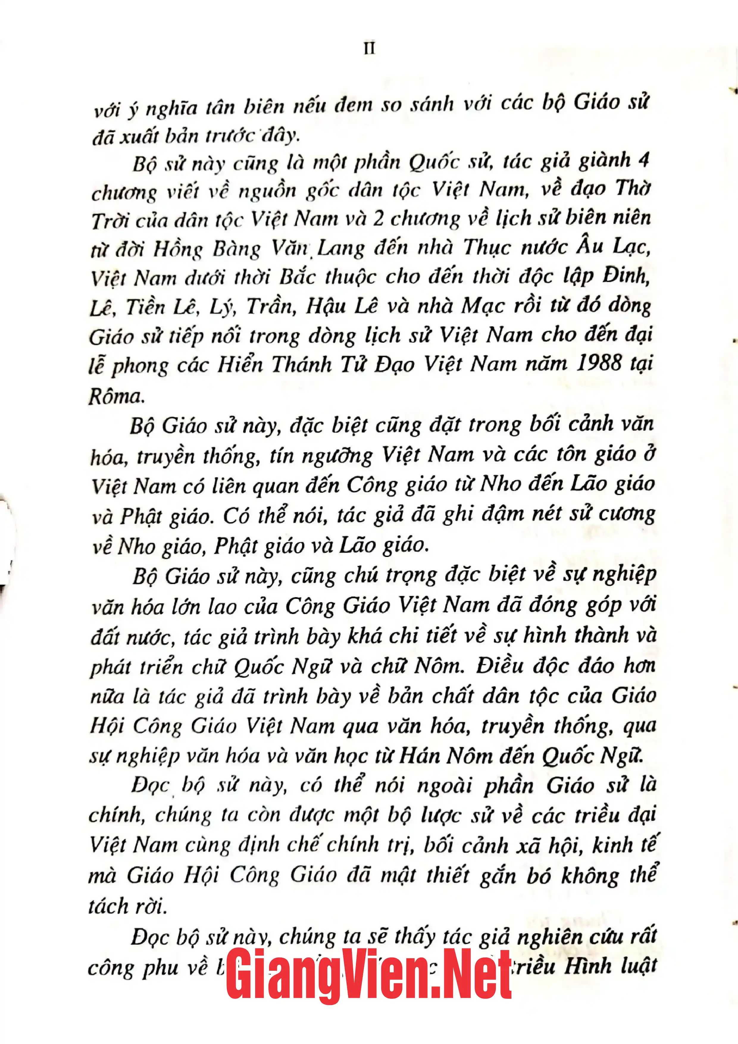 Ảnh minh họa nội dung cuốn sách: Việt Nam Công giáo sử- Tân biên 1553-2000, Quyển I