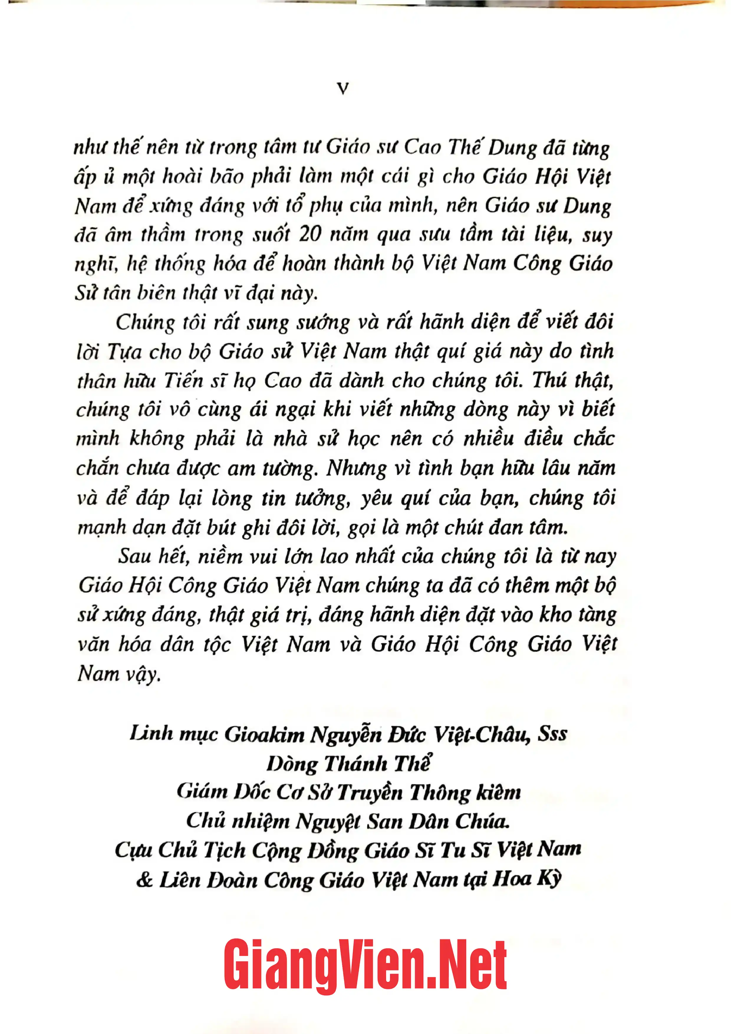 Ảnh minh họa nội dung cuốn sách: Việt Nam Công giáo sử- Tân biên 1553-2000, Quyển I