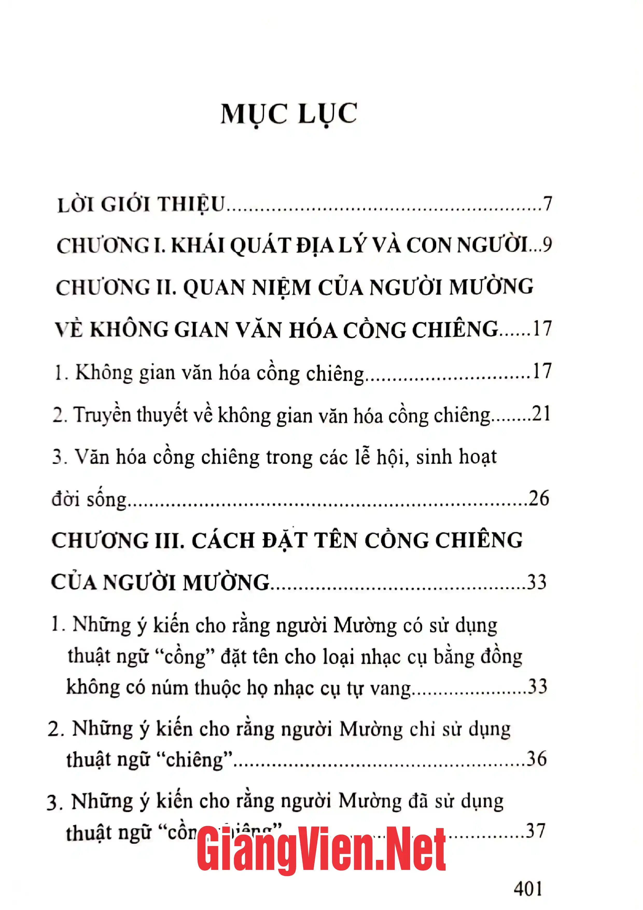 Trang bìa chính thức sách Văn hóa cồng chiêng người Mường Hòa Bình