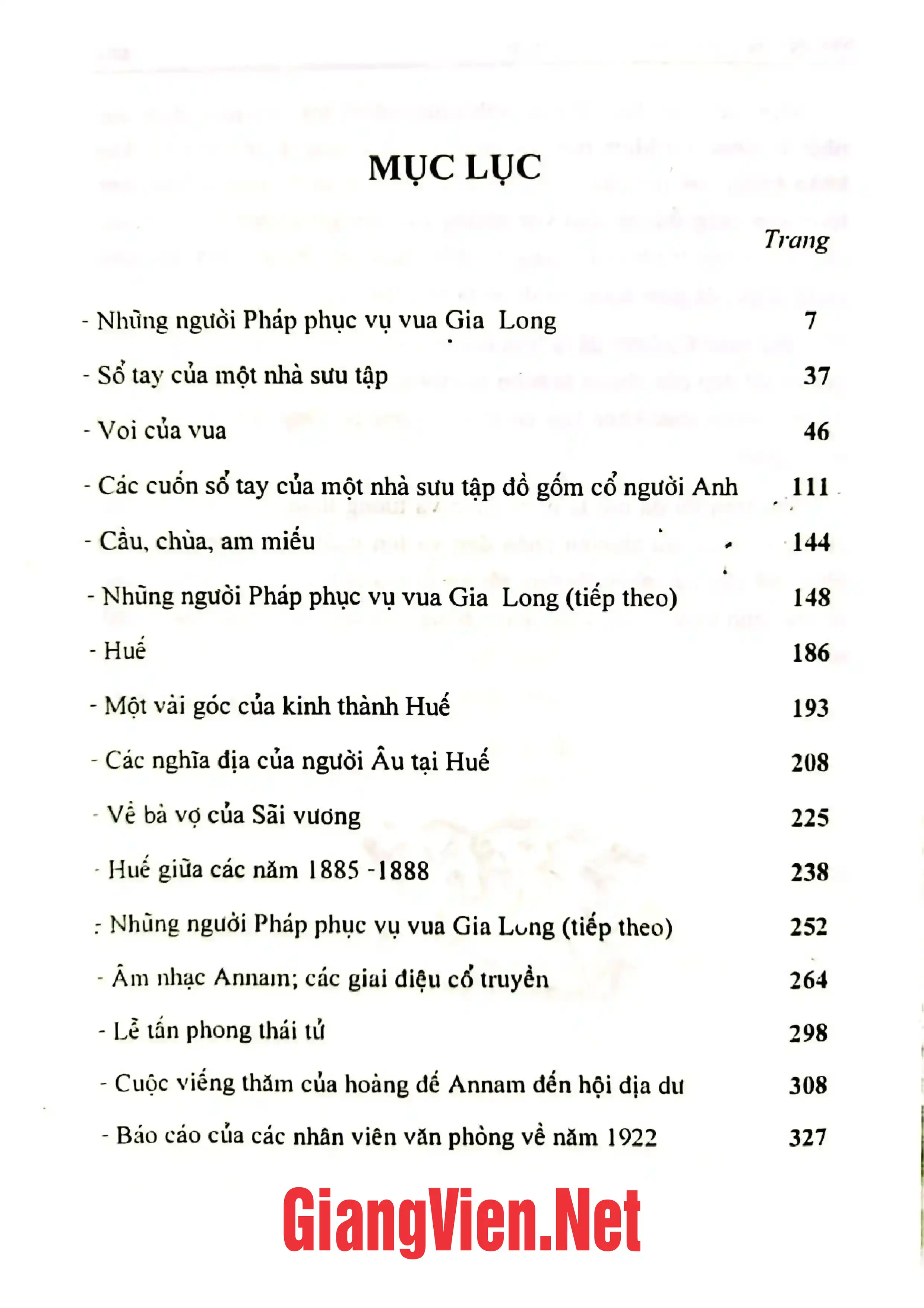 Ảnh minh họa nội dung cuốn sách: Những người bạn cố đô Huế, Tập 9: 1922