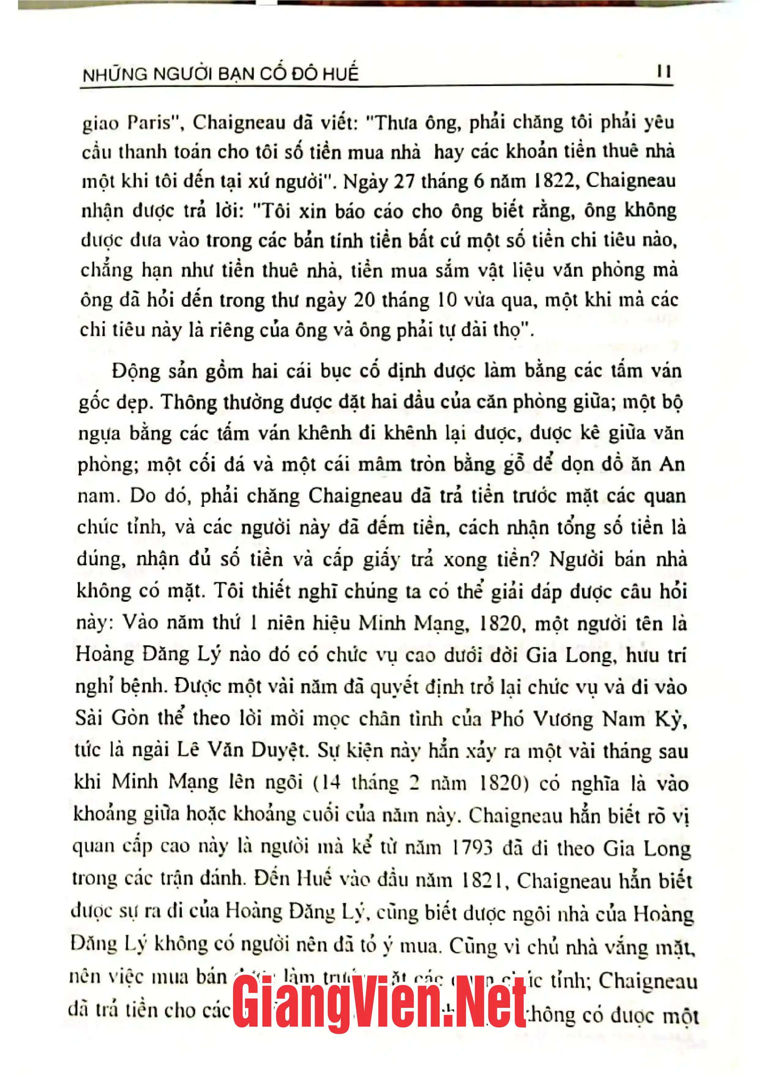 Ảnh minh họa nội dung cuốn sách: Những người bạn cố đô Huế, Tập 9: 1922