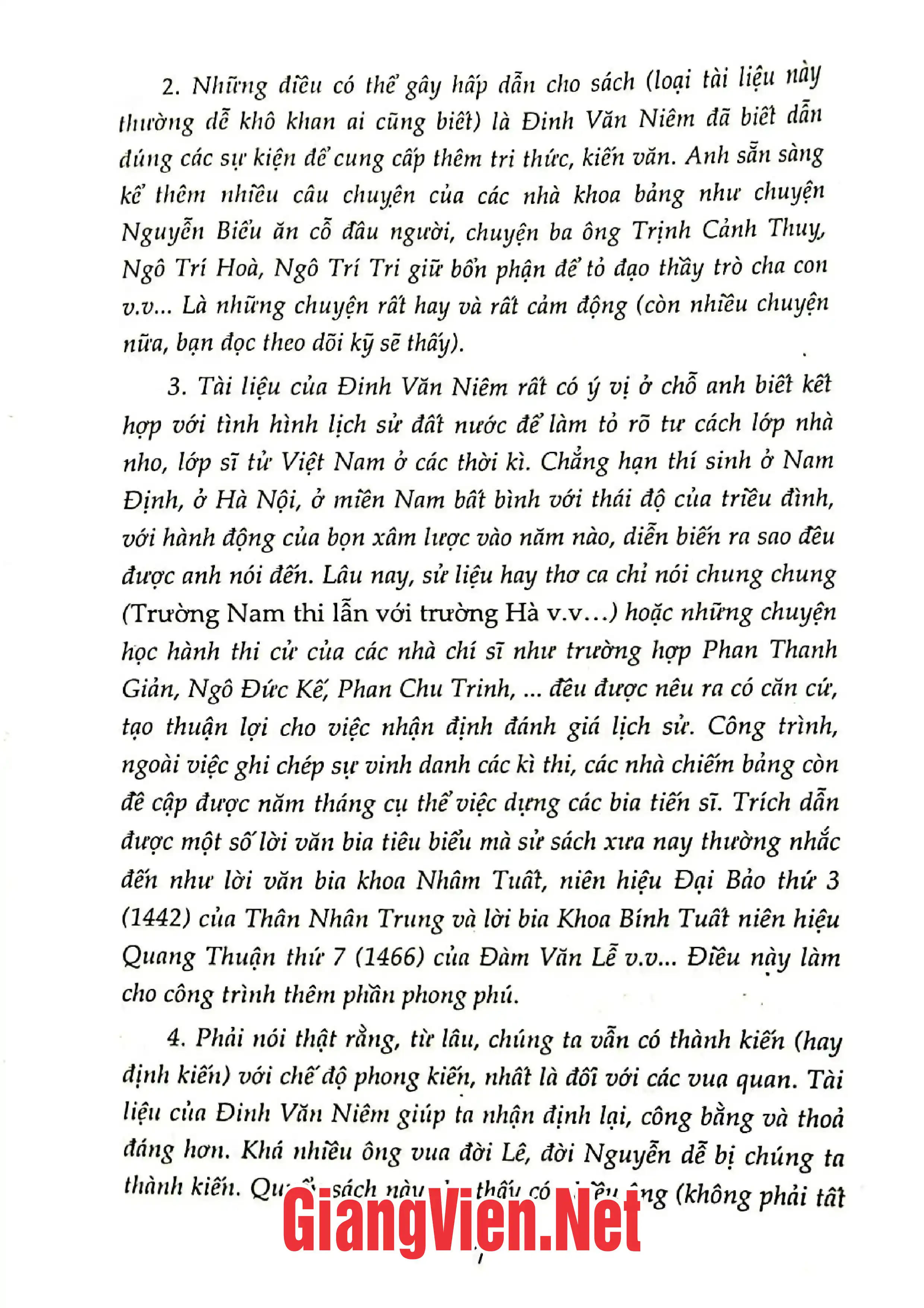 Ảnh minh họa nội dung cuốn sách: Thi cử học vị học hàm dưới các triều đại phong kiến Việt Nam
