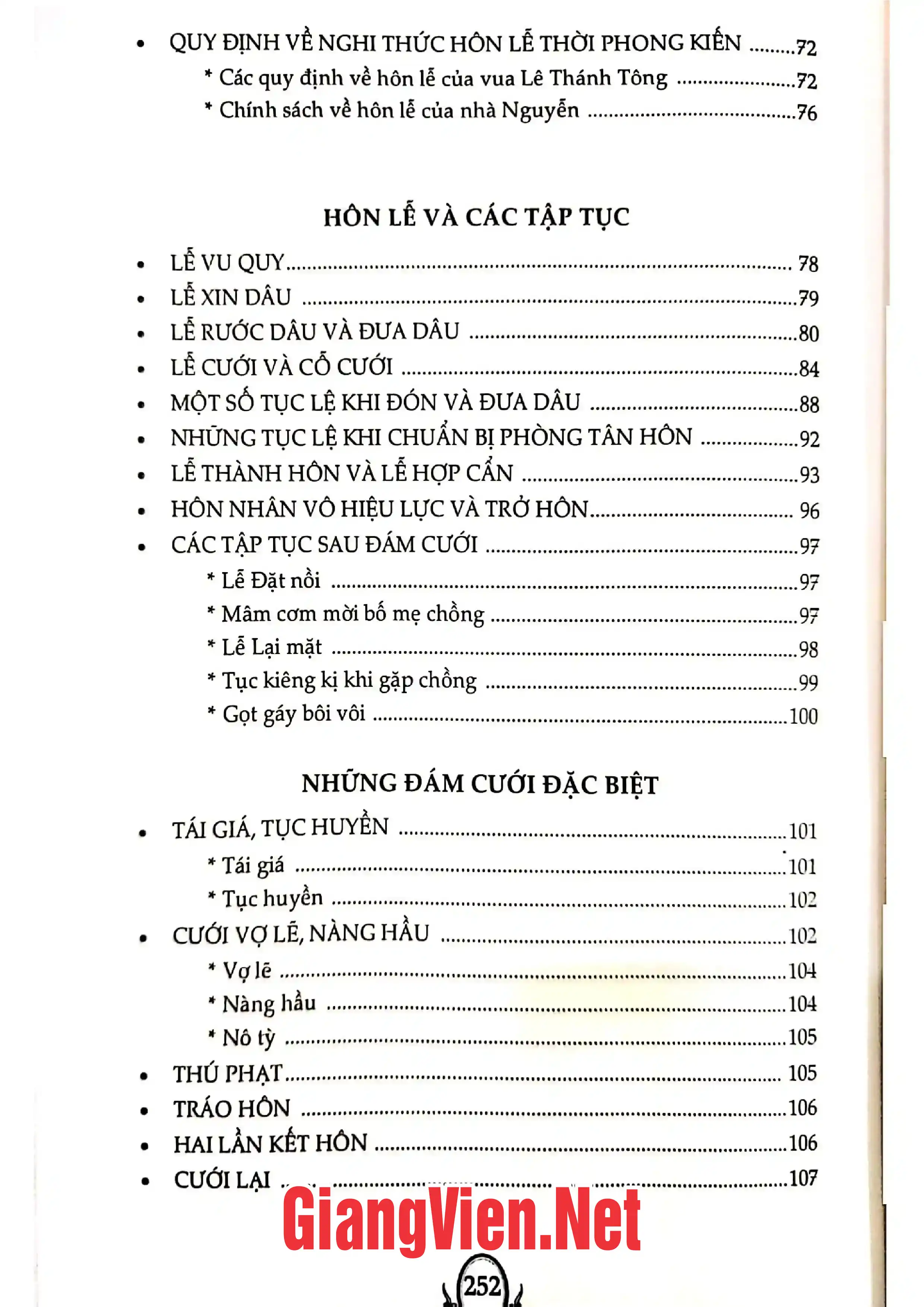Ảnh minh họa nội dung cuốn sách: Đám cưới người Việt xưa và nay