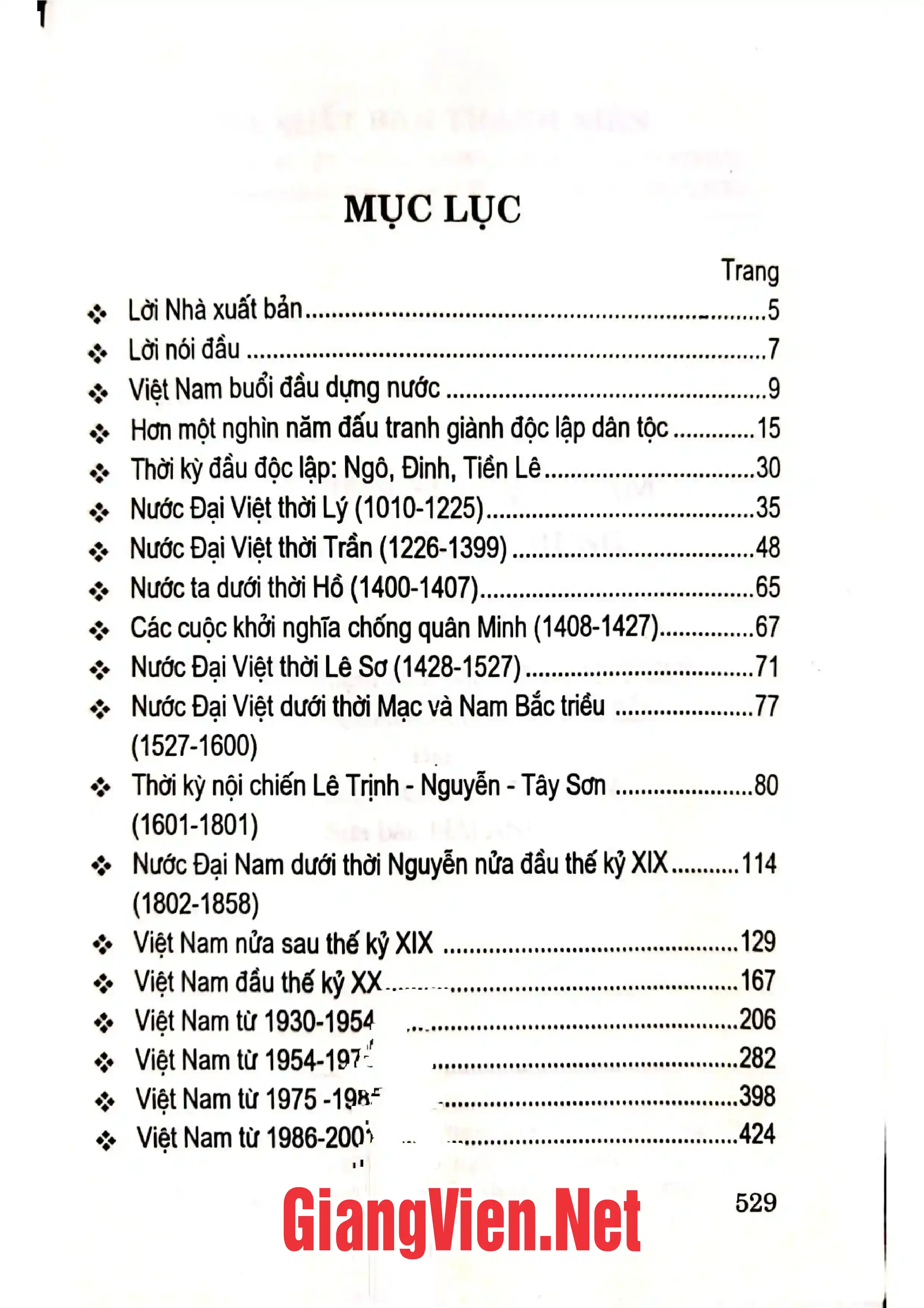 Trang bìa chính thức sách Biên niên sử Việt Nam