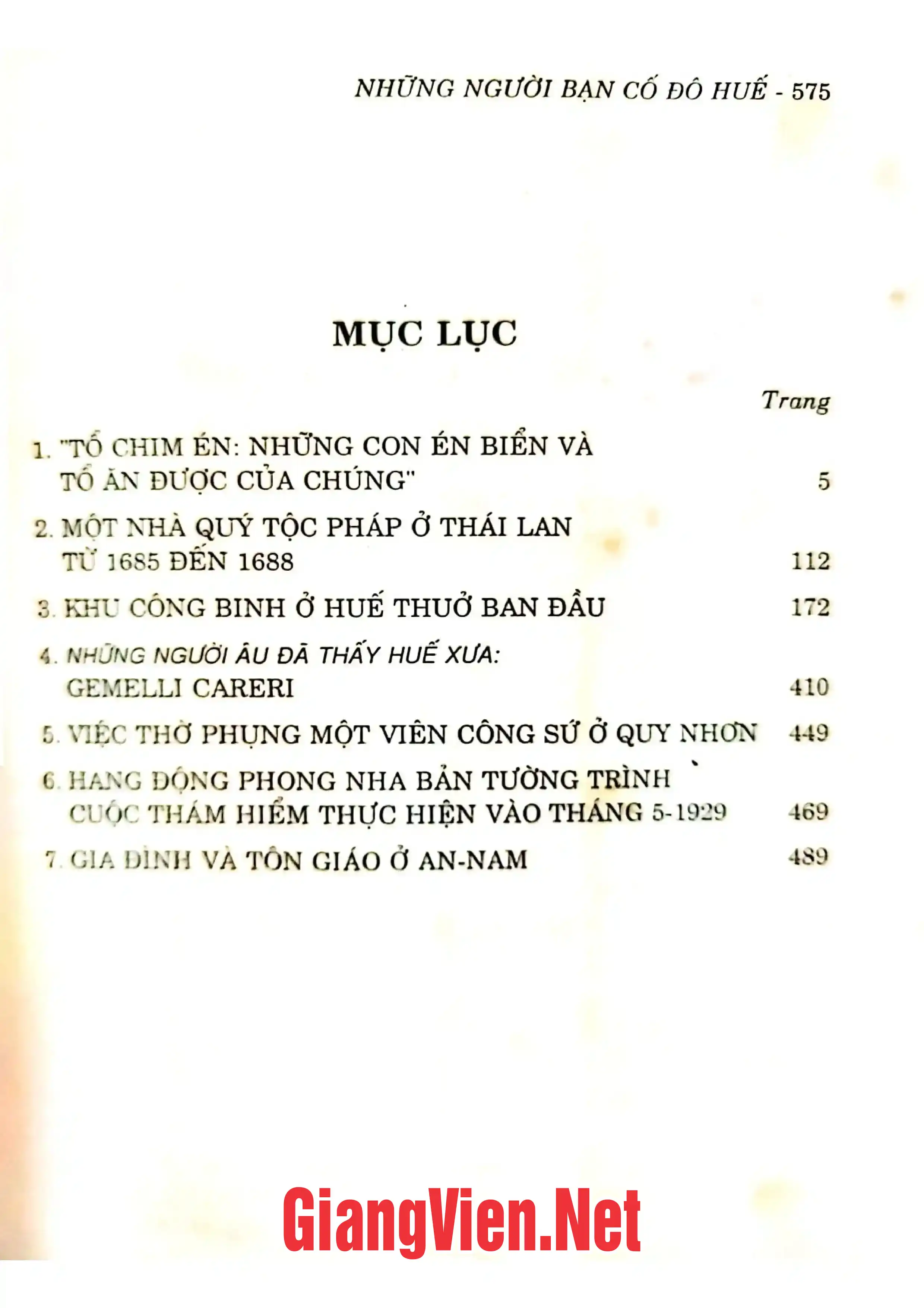 Trang bìa chính thức sách Những người bạn cố đô Huế, Tập 17: 1930