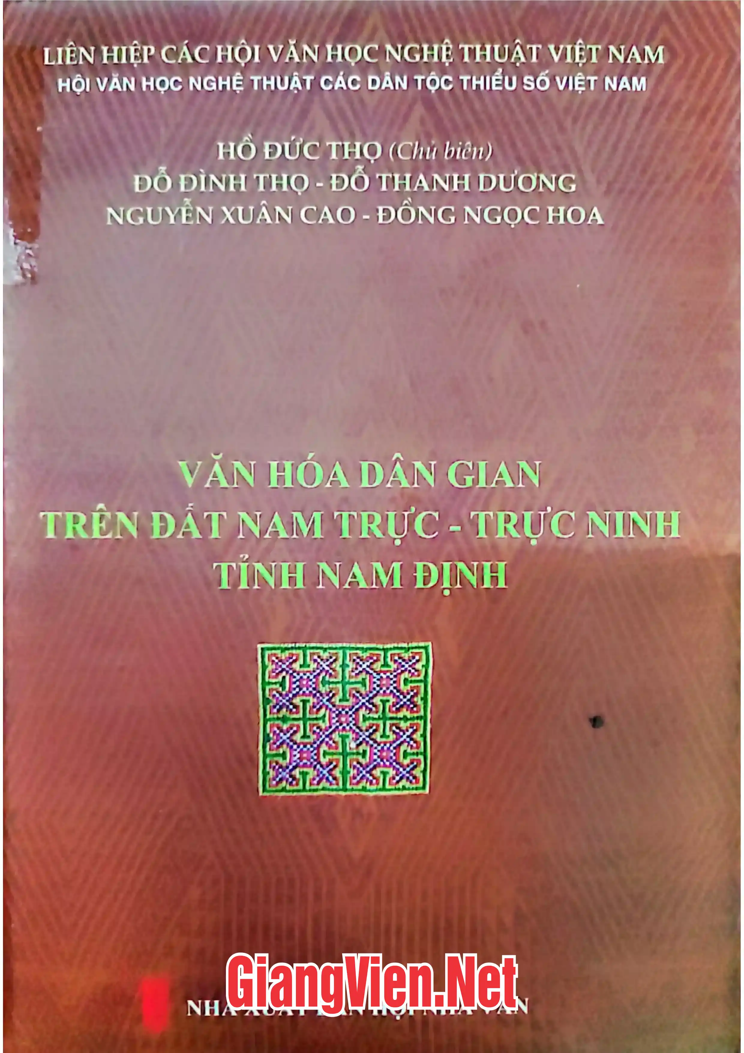 Ảnh bìa của Văn hóa dân gian trên đất Nam Trực - Trực Ninh, tỉnh Nam Định