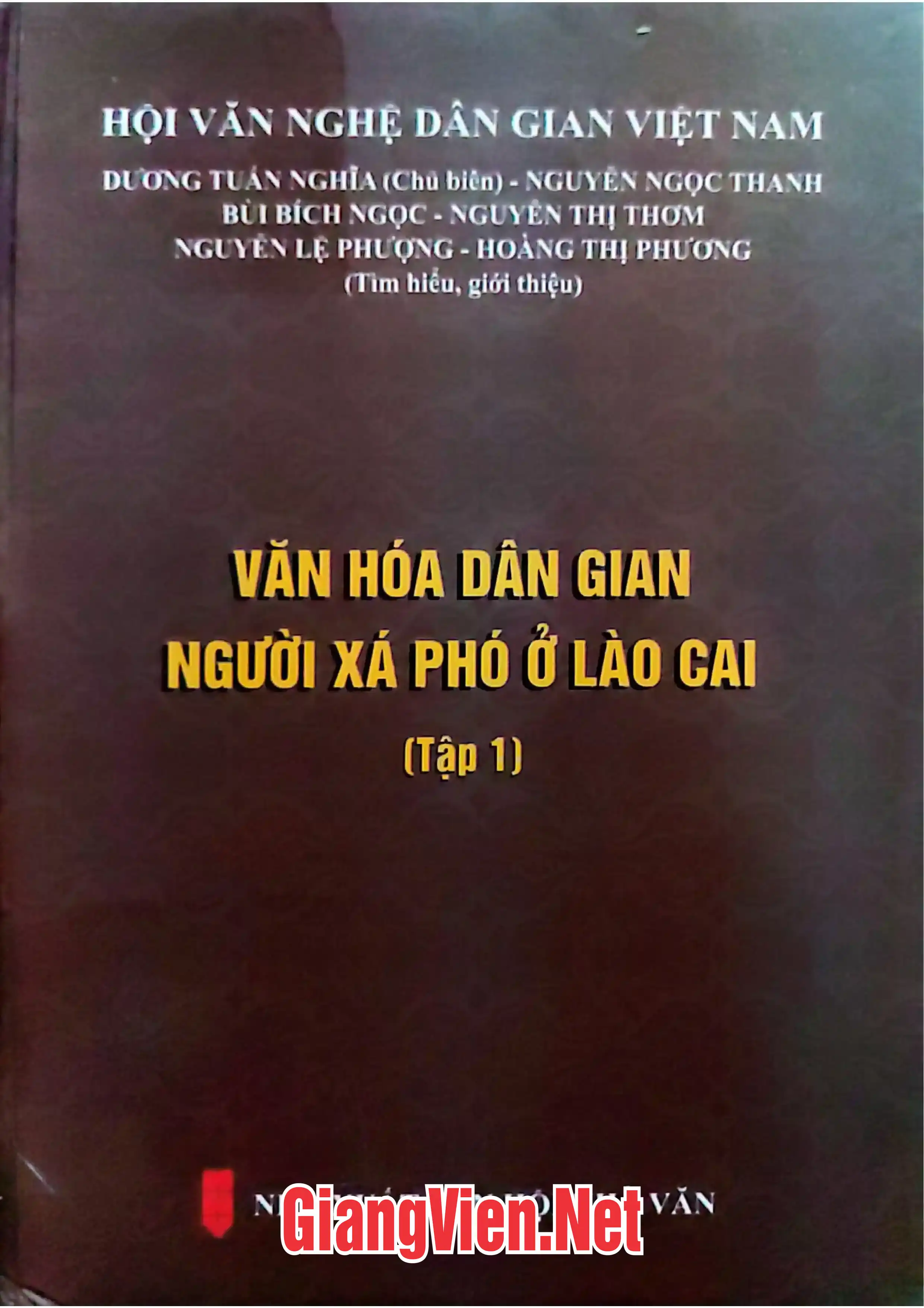 Ảnh bìa của Văn hóa dân gian người Xá Phó ở Lào Cai tập 1