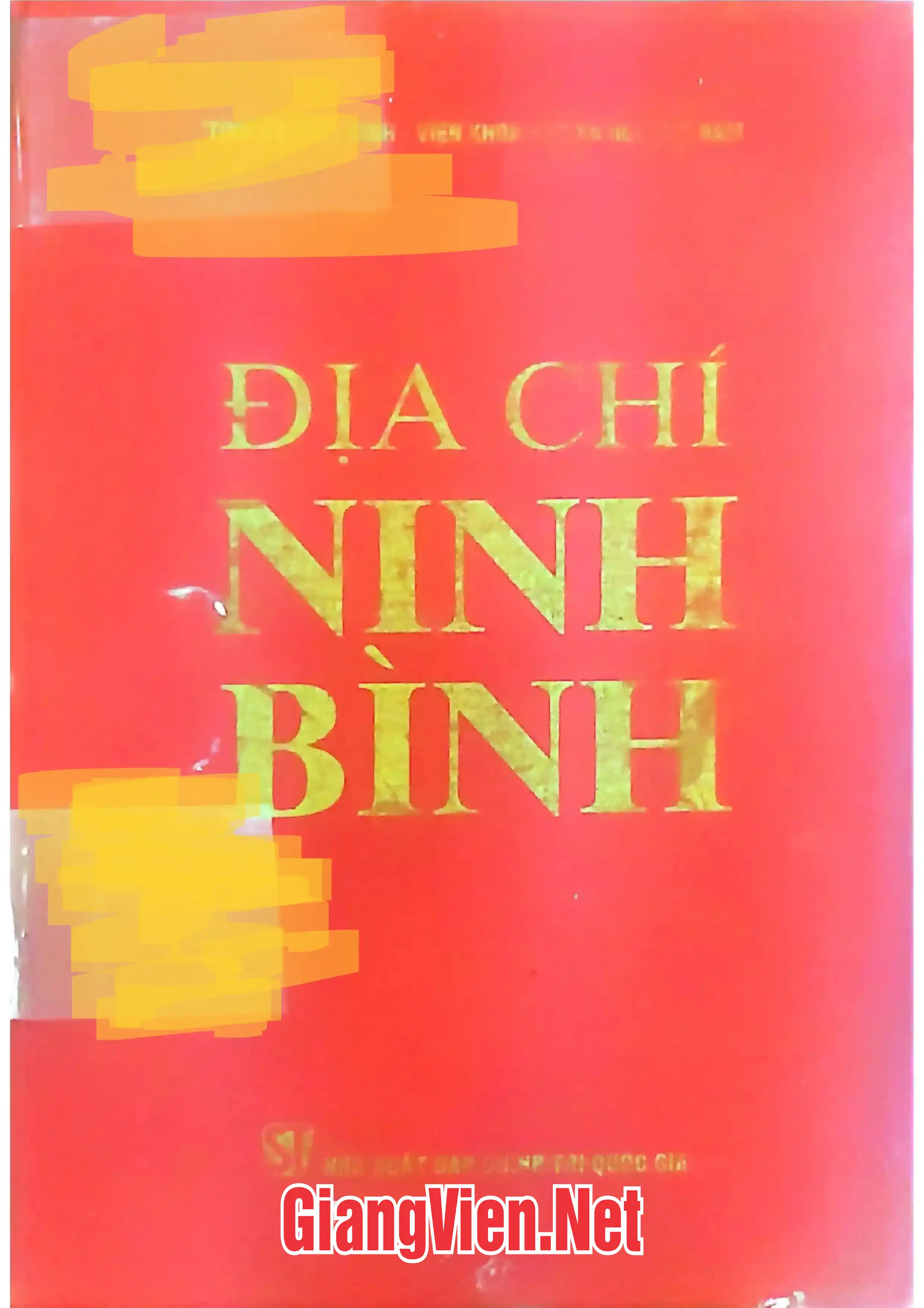 Ảnh bìa của Địa chí Ninh Bình