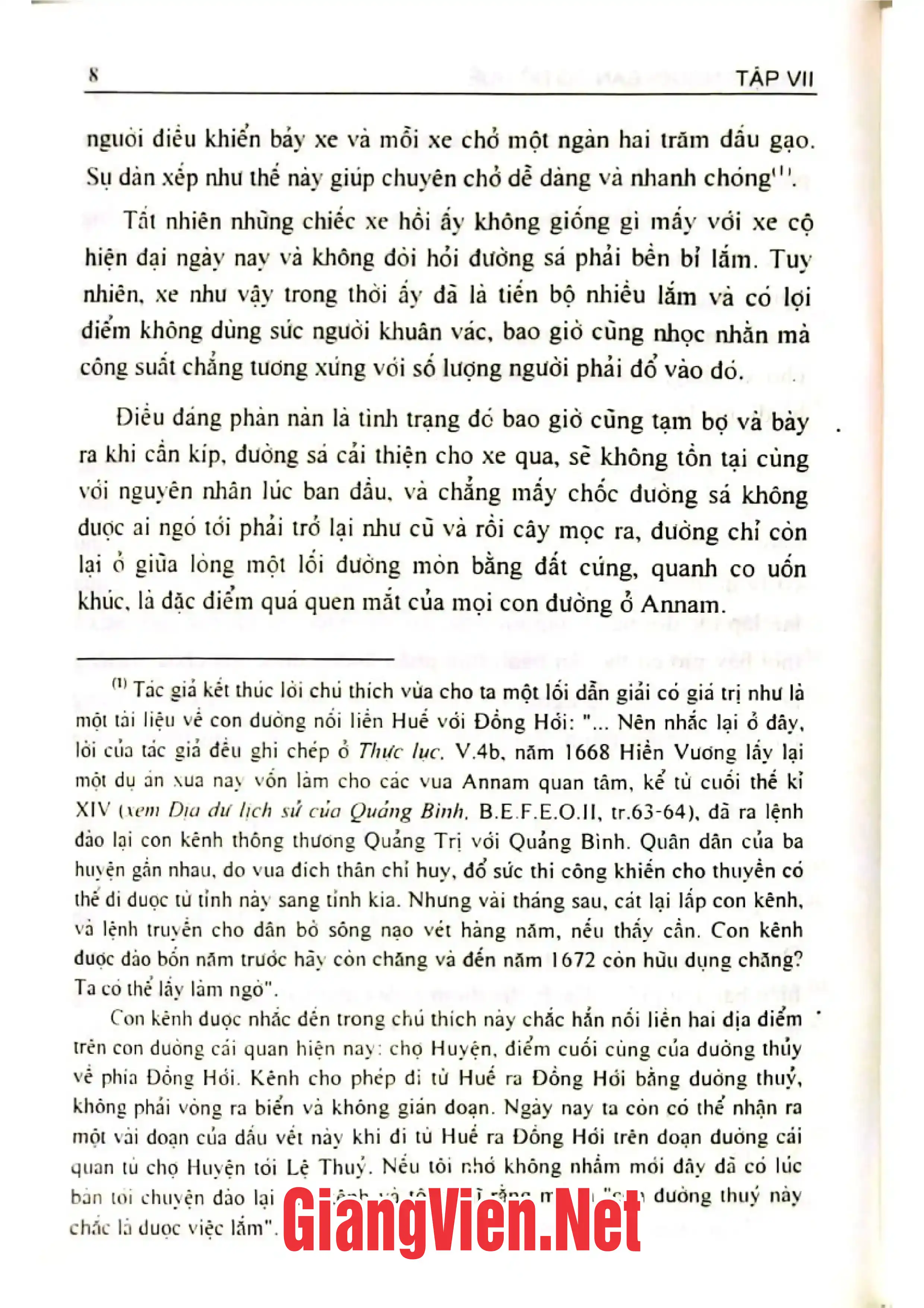 Ảnh minh họa nội dung cuốn sách: Những người bạn cố đô Huế, Tập 7: 1920