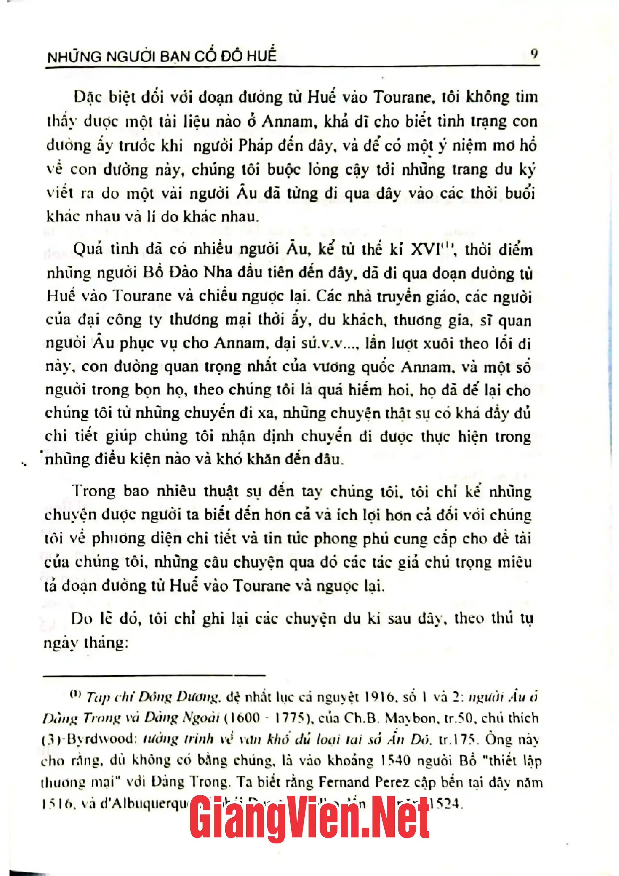 Ảnh minh họa nội dung cuốn sách: Những người bạn cố đô Huế, Tập 7: 1920