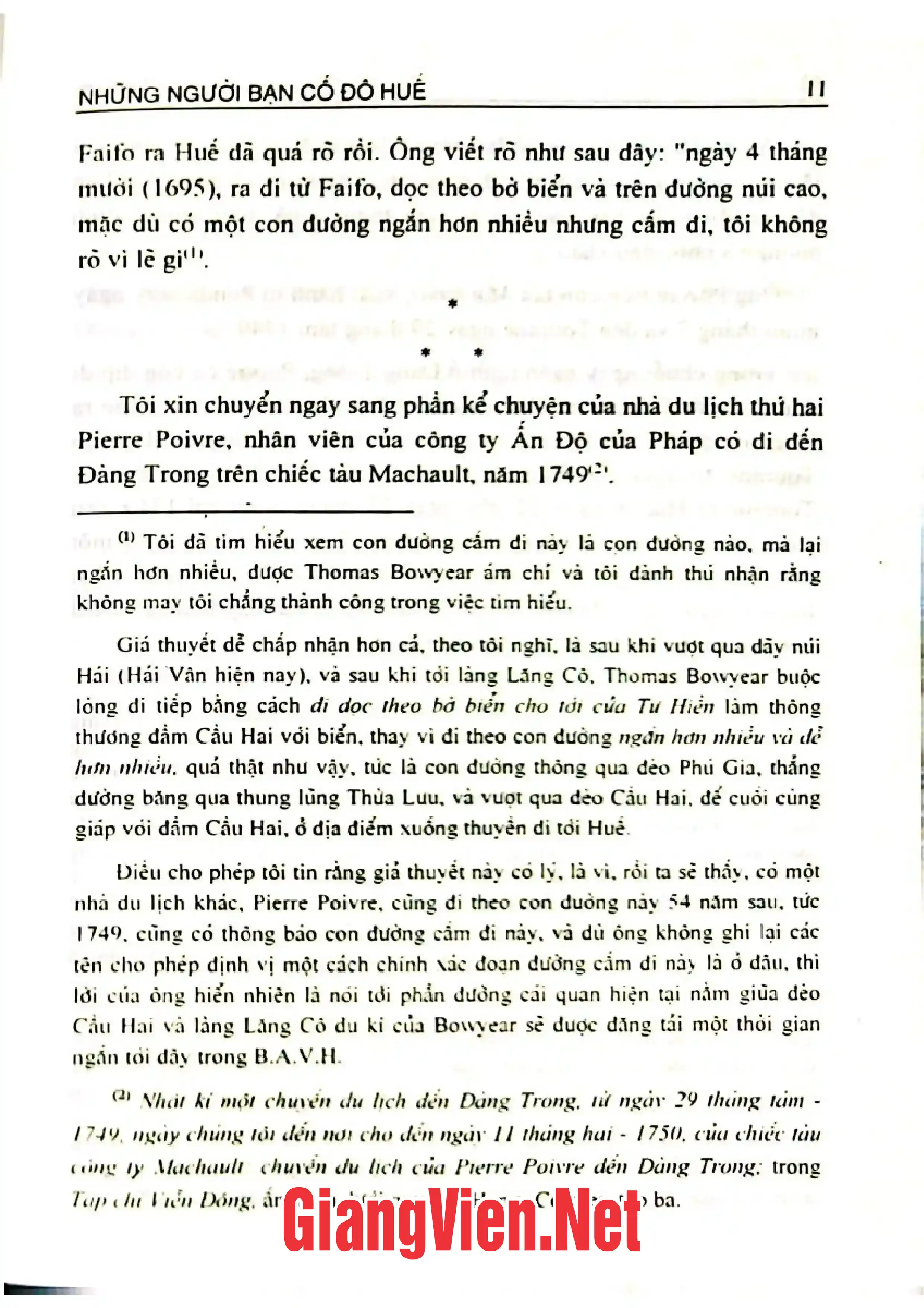 Ảnh minh họa nội dung cuốn sách: Những người bạn cố đô Huế, Tập 7: 1920