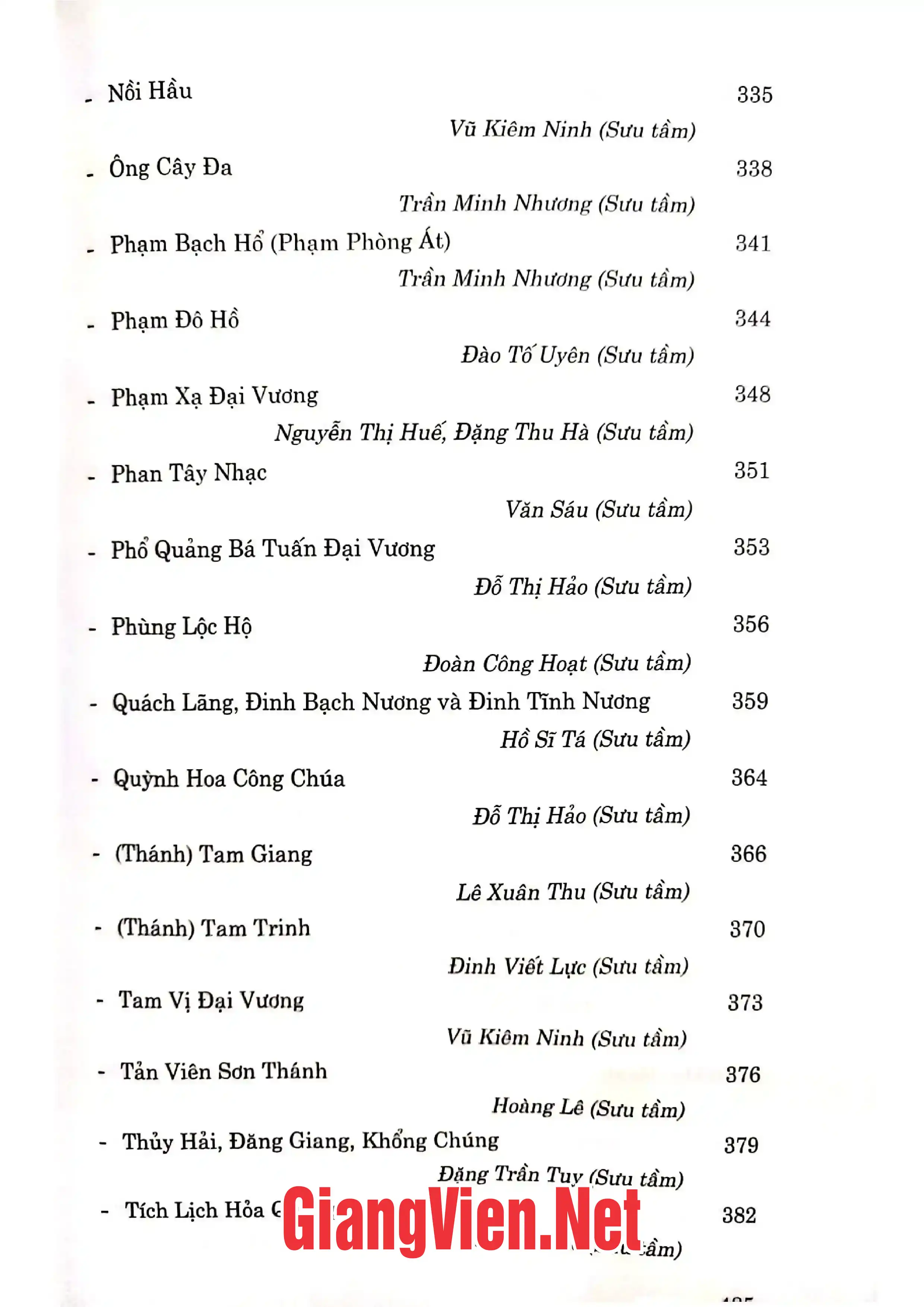 Ảnh minh họa nội dung cuốn sách: Sự tích các thành hoàng làng Thăng Long - Hà Nội