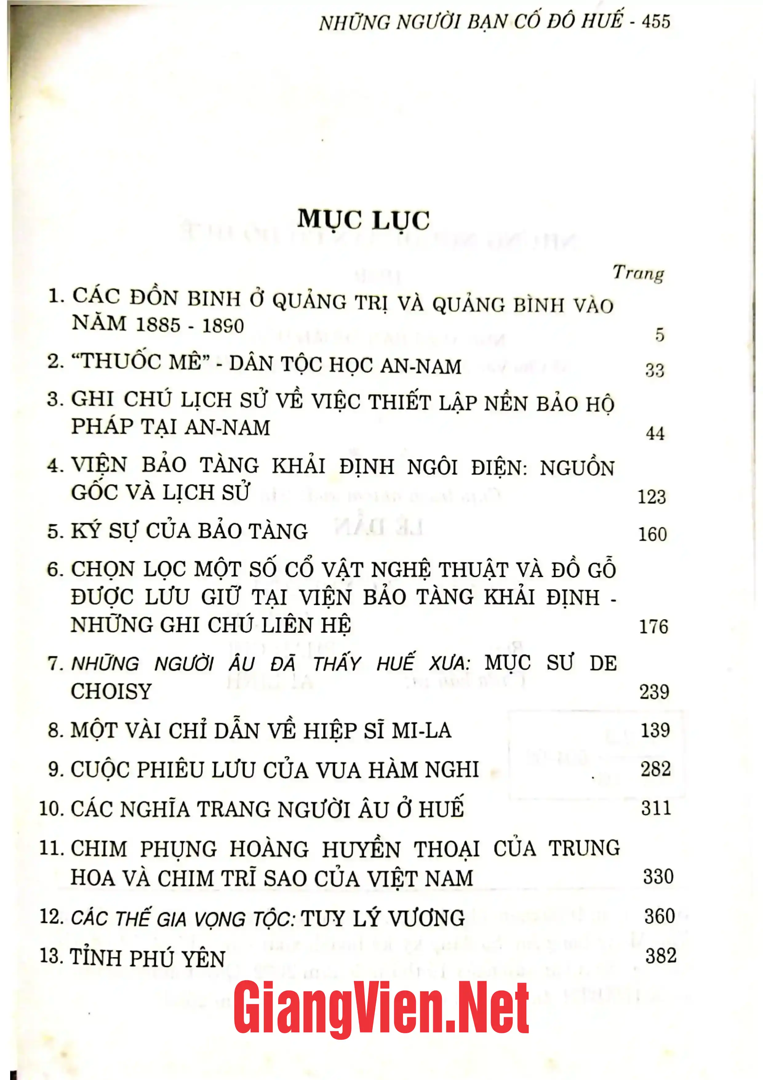Trang bìa chính thức sách Những người bạn cố đô Huế, Tập 16: 1929