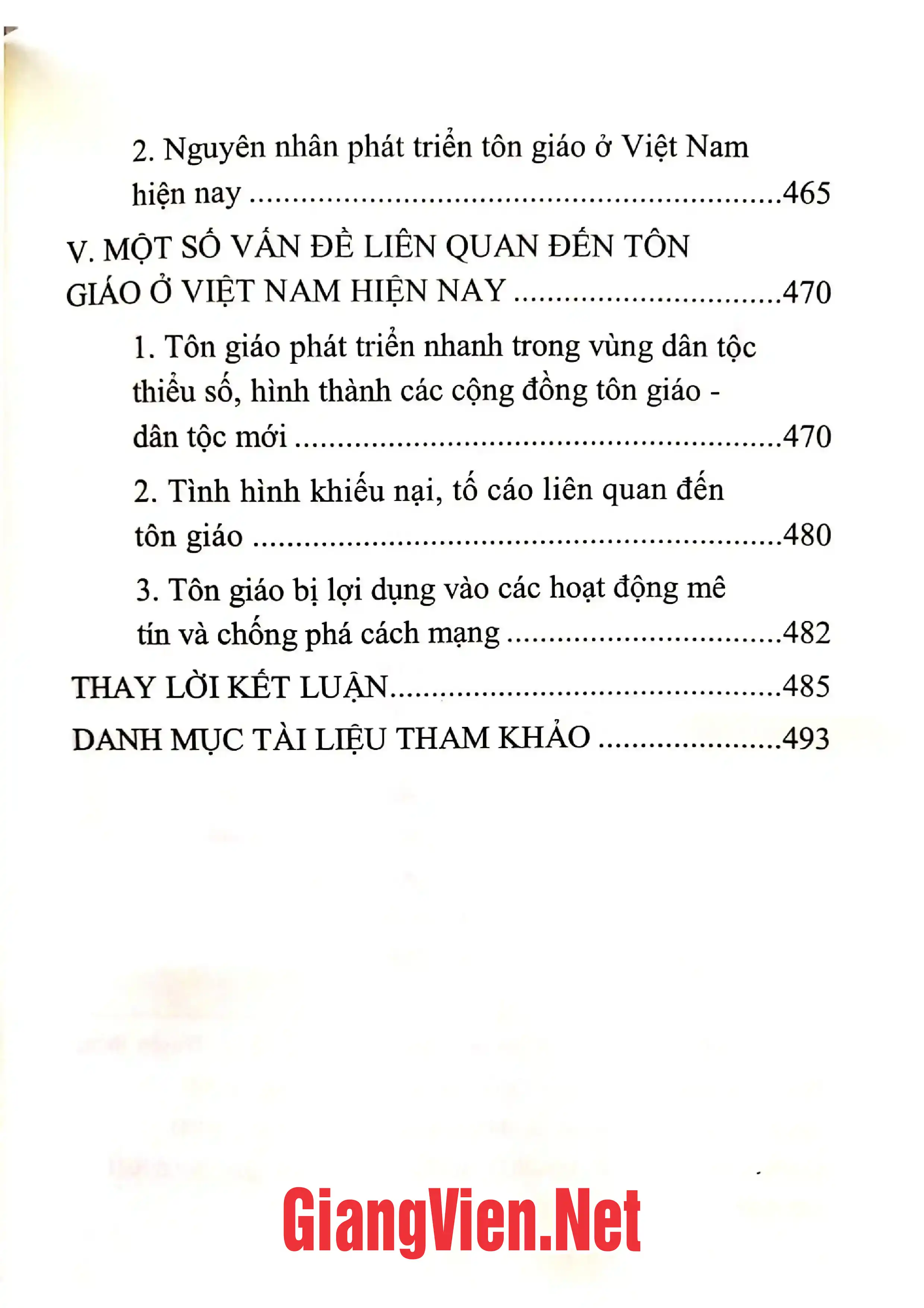 Nội dung mục lục và hình ảnh sách Lịch sử tôn giáo thế giới và Việt Nam - Trang 7