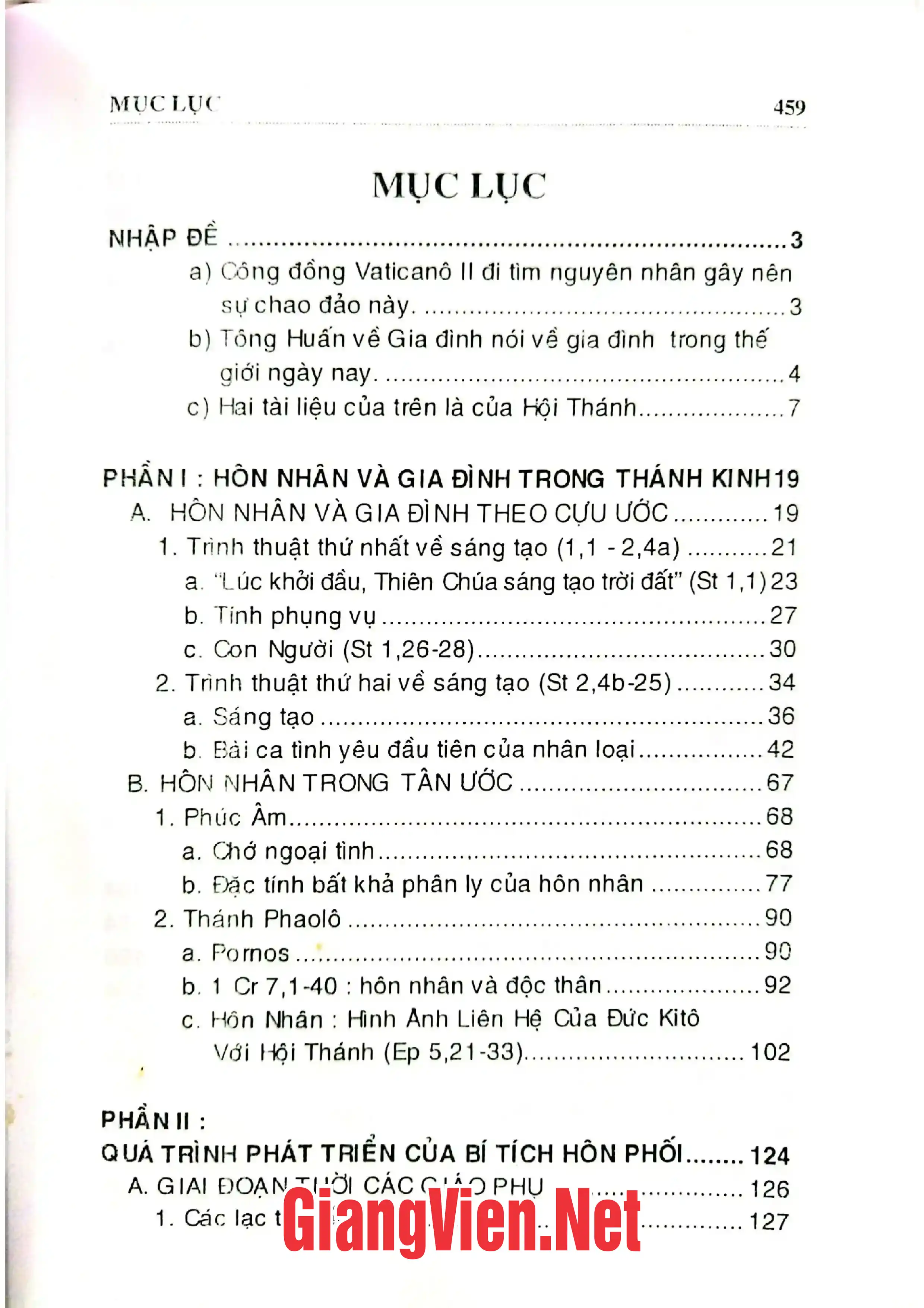 Trang bìa chính thức sách Bí tích học - Tập VII - Bí tích Hôn phối