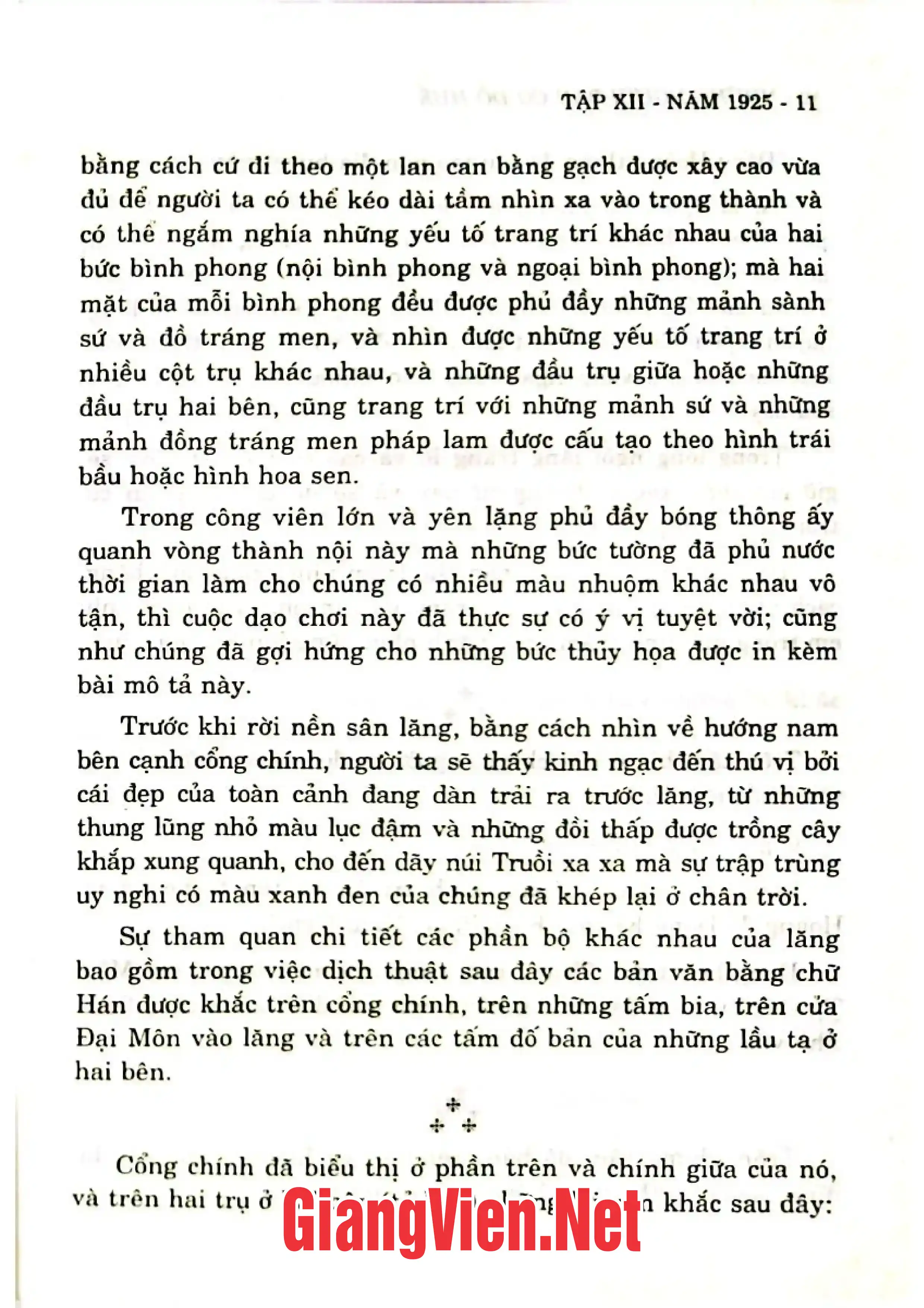 Nội dung mục lục và hình ảnh sách Những người bạn cố đô Huế, Tập 12: 1925 - Trang 8