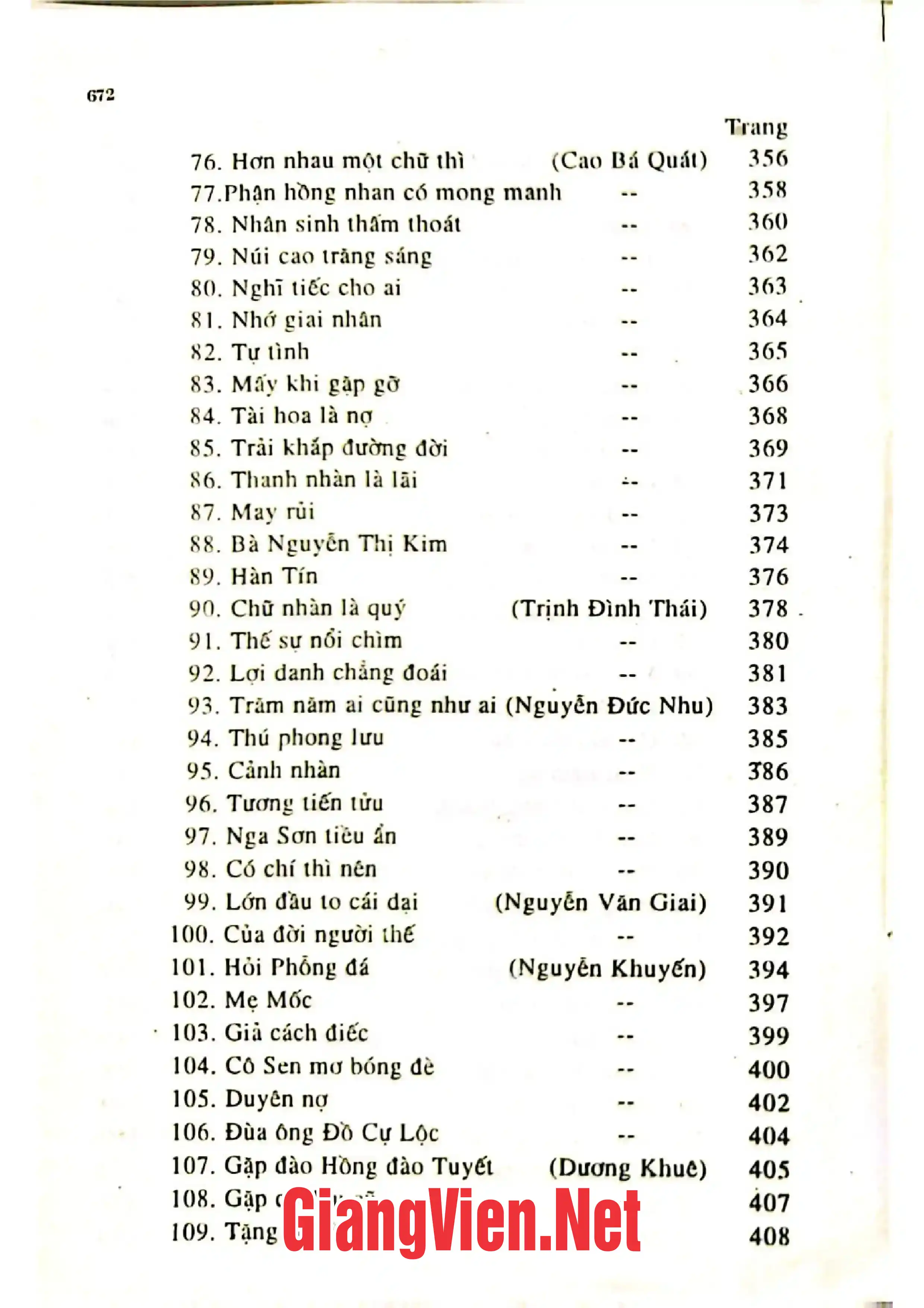 Nội dung mục lục và hình ảnh sách Việt Nam ca trù biên khảo - Trang 6