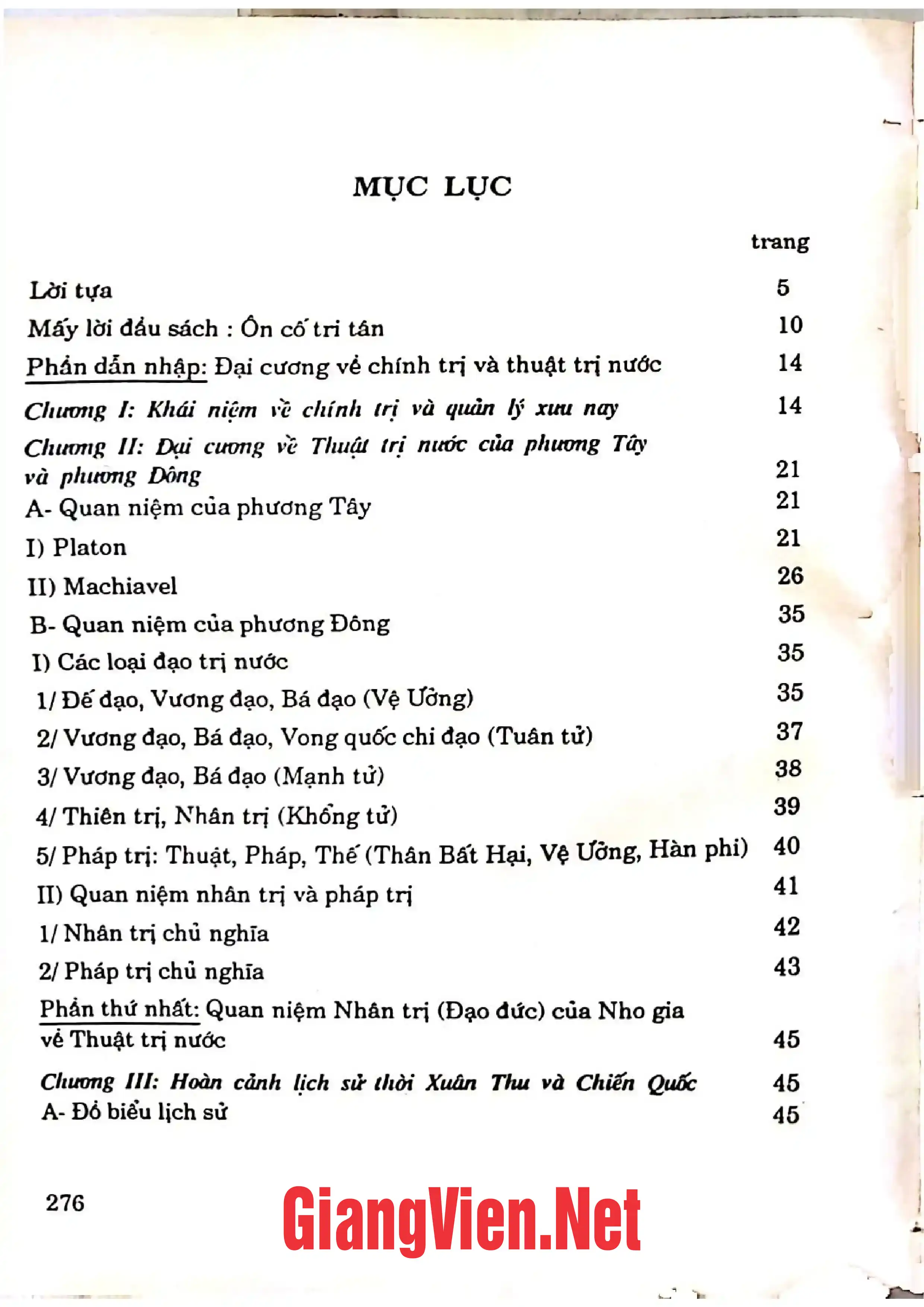Trang bìa chính thức sách Thuật trị nước của người xưa, Khoa học cho mọi người