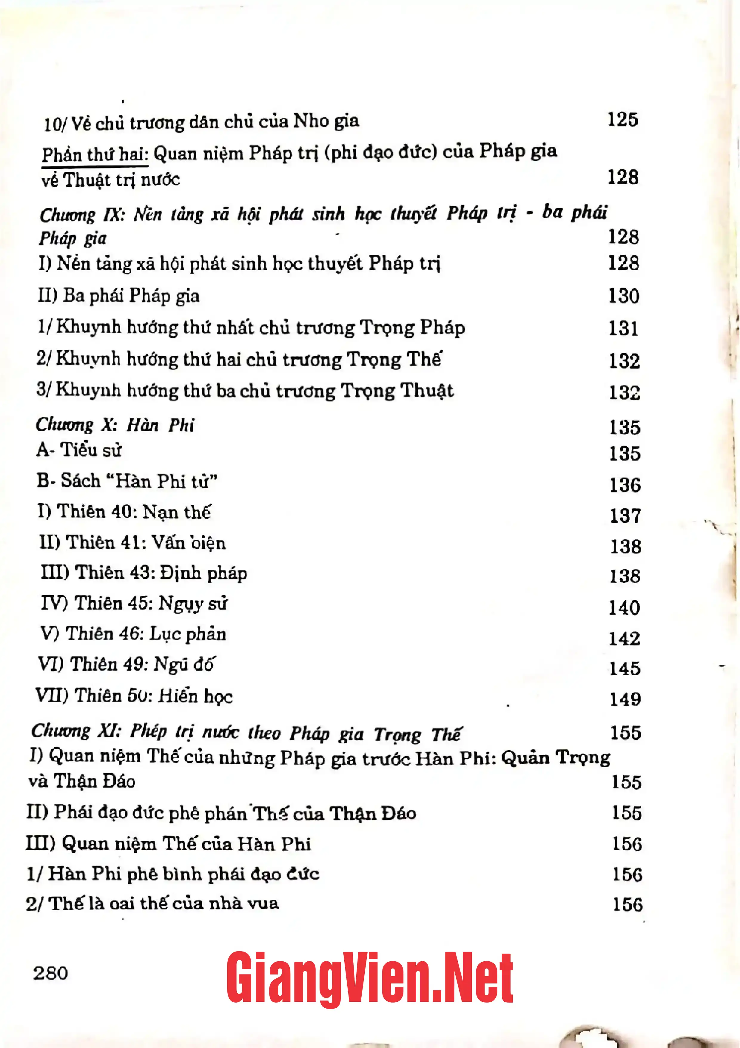 Nội dung trang phụ bản giới thiệu sách Thuật trị nước của người xưa, Khoa học cho mọi người