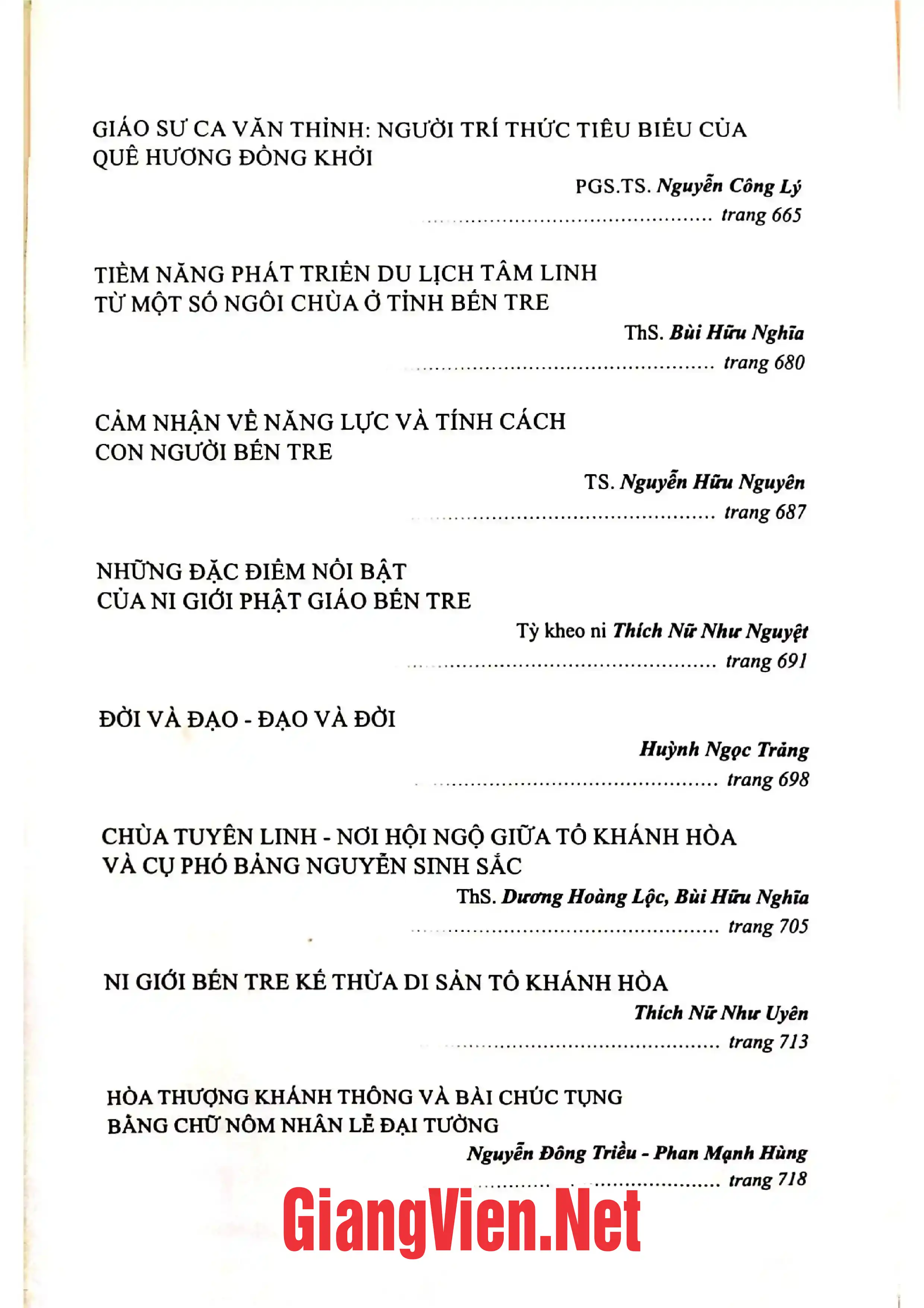 Ảnh minh họa nội dung cuốn sách: Hòa thượng Khánh Hòa với phong trào chấn hưng Phật giáo Việt Nam