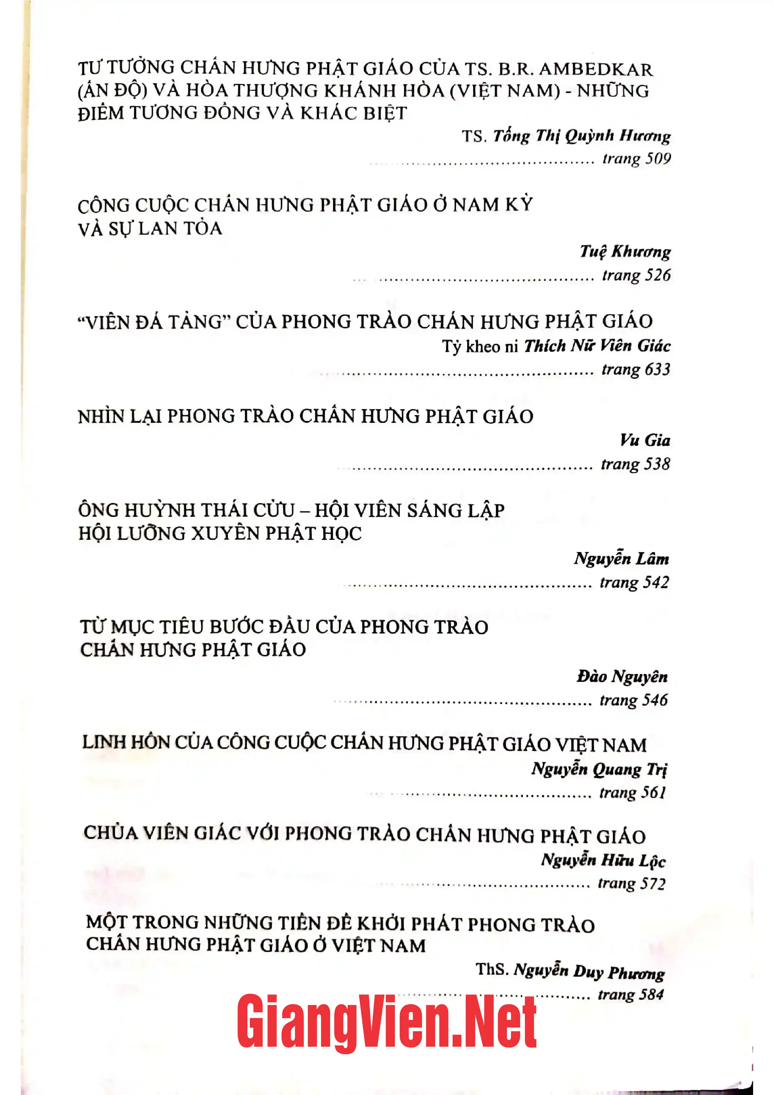 Ảnh minh họa nội dung cuốn sách: Hòa thượng Khánh Hòa với phong trào chấn hưng Phật giáo Việt Nam