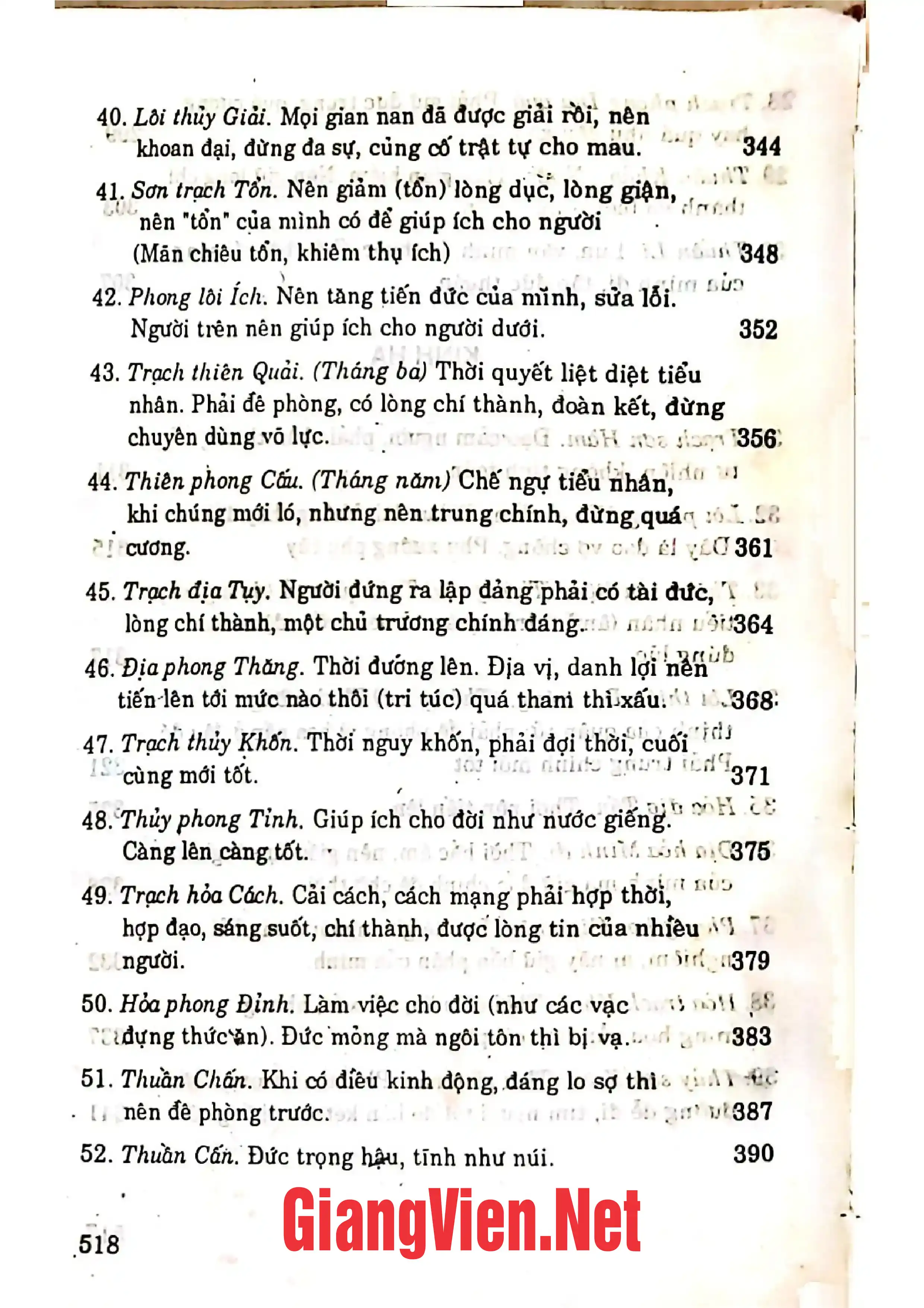 Nội dung mục lục và hình ảnh sách Kinh Dịch đạo của người quân tử - Trang 7