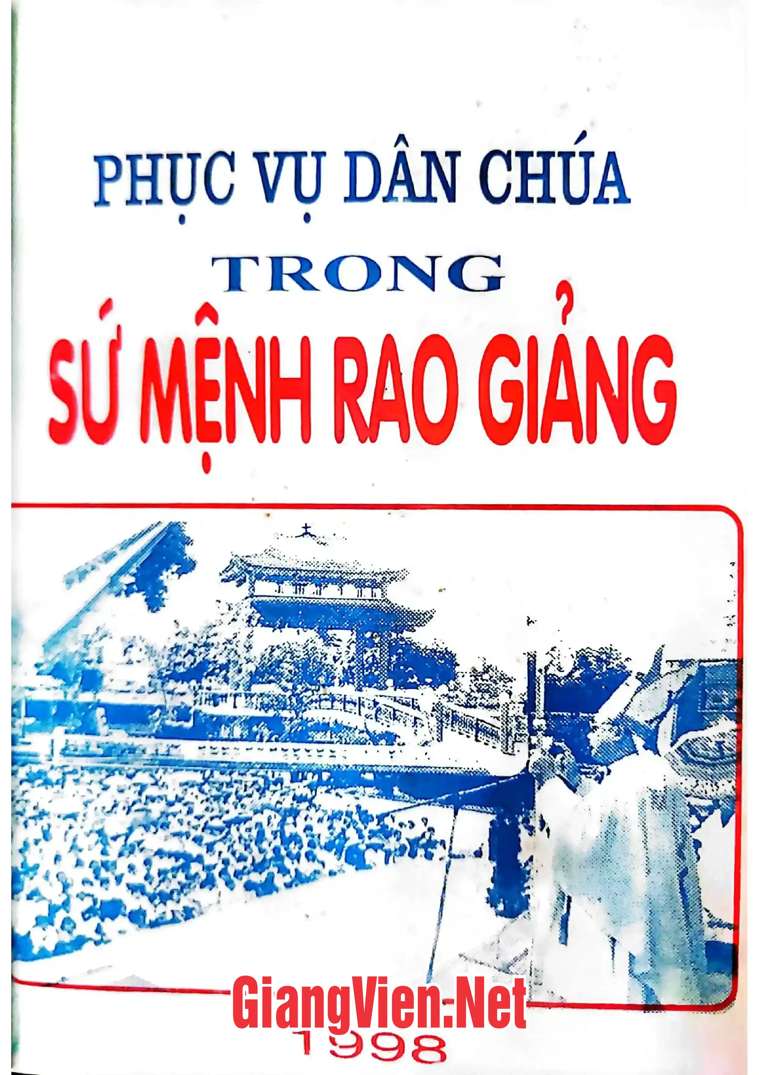 Ảnh bìa của Phục vụ dân chúa trong sứ mệnh rao giảng